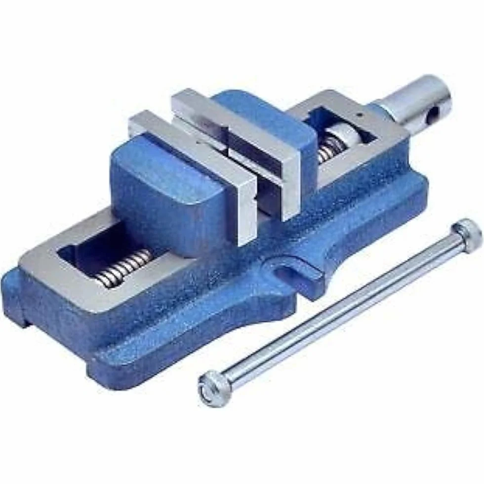 Tornio Fresatura Slitta Verticale 100 x 125 mm & 2" - 50 mm Morsa Autocentrante Base Fissa Per Soluzione di Fresatura Istantanea su Torni I Nuova Morsa Scorrevole