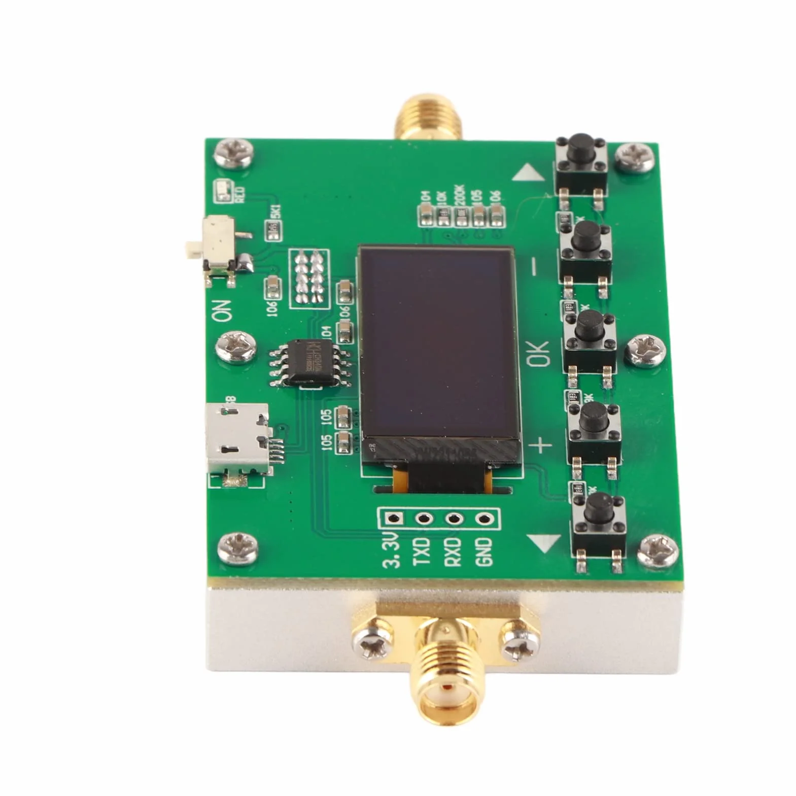 Aramox Modulo Attenuatore Programmabile Digitale PCB per Amplificatore Radio 0-31.75dB LF-6GHz