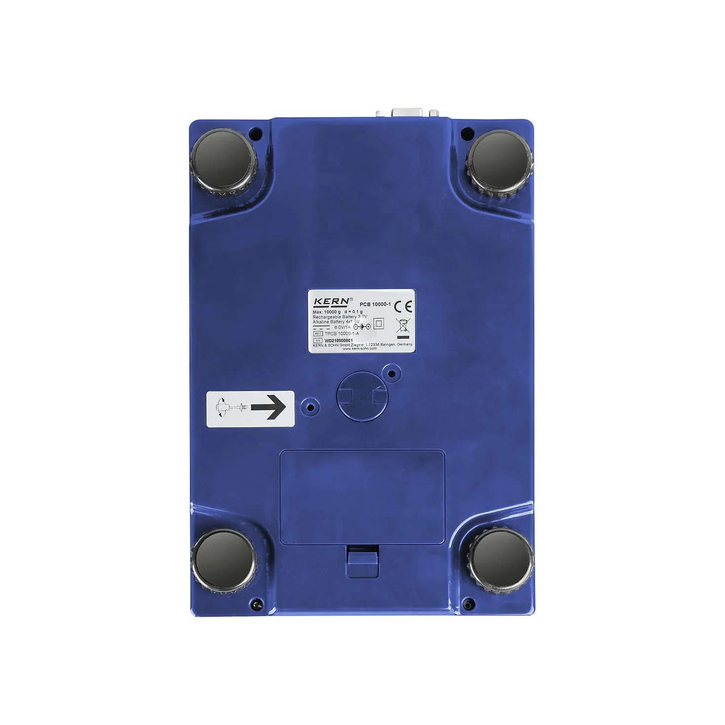 Bilancia di precisione KERN PCB 2000-1 Intervallo di pesatura 2 kg Leggibilità 0.1 g alimentato dalla rete tramite batt