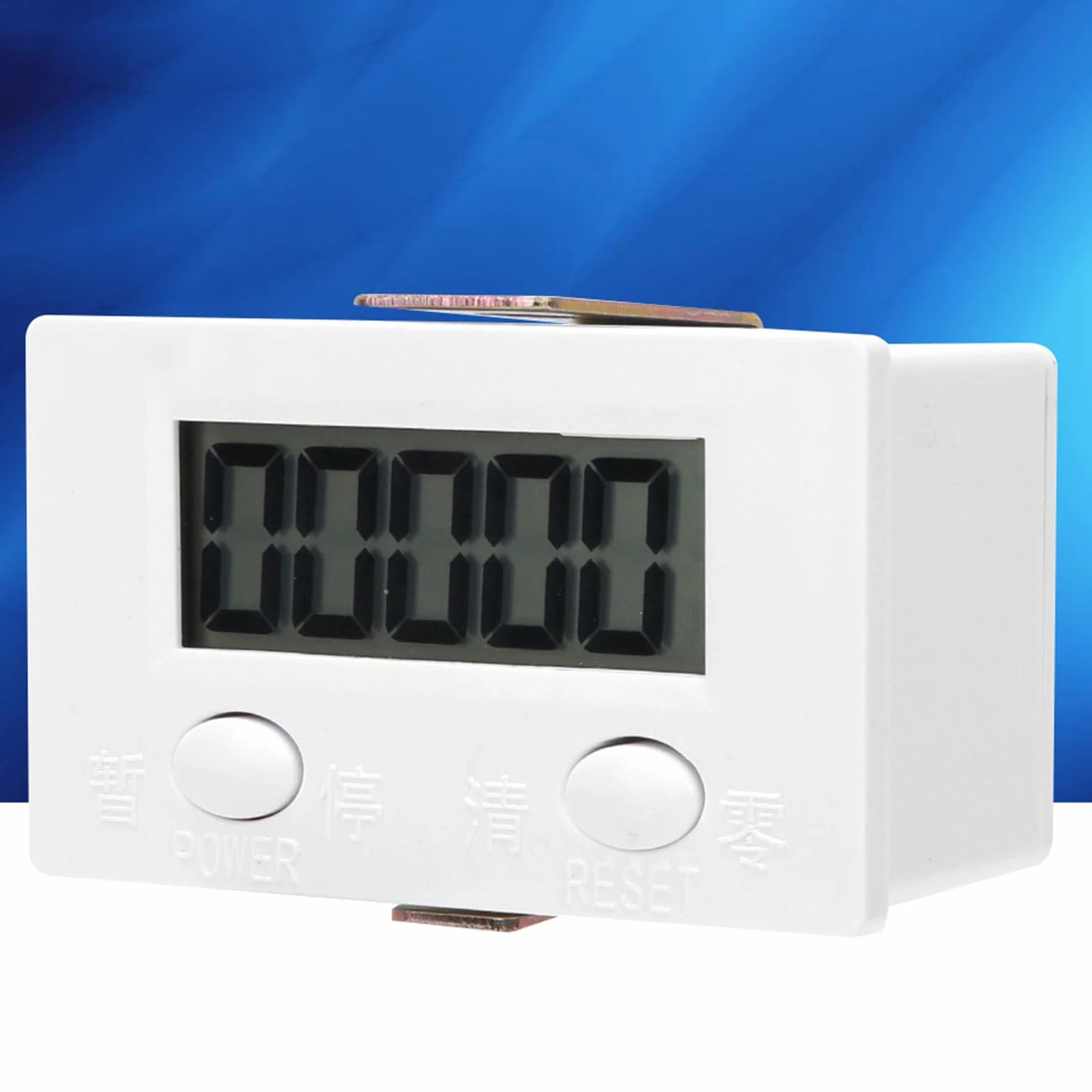 Contatore Elettronico con Sensore Magnetico, Display LCD 5 Cifre, Intervallo 0-99999, Dimensioni 64x38x38mm