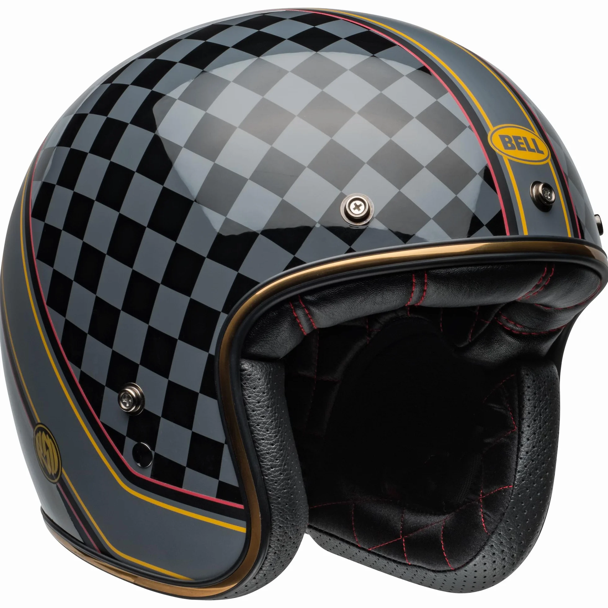 HELMET BELL CUSTOM 500 ECE6 RSD WRKRS MATTE/GLOSS BLACK/GOLD M