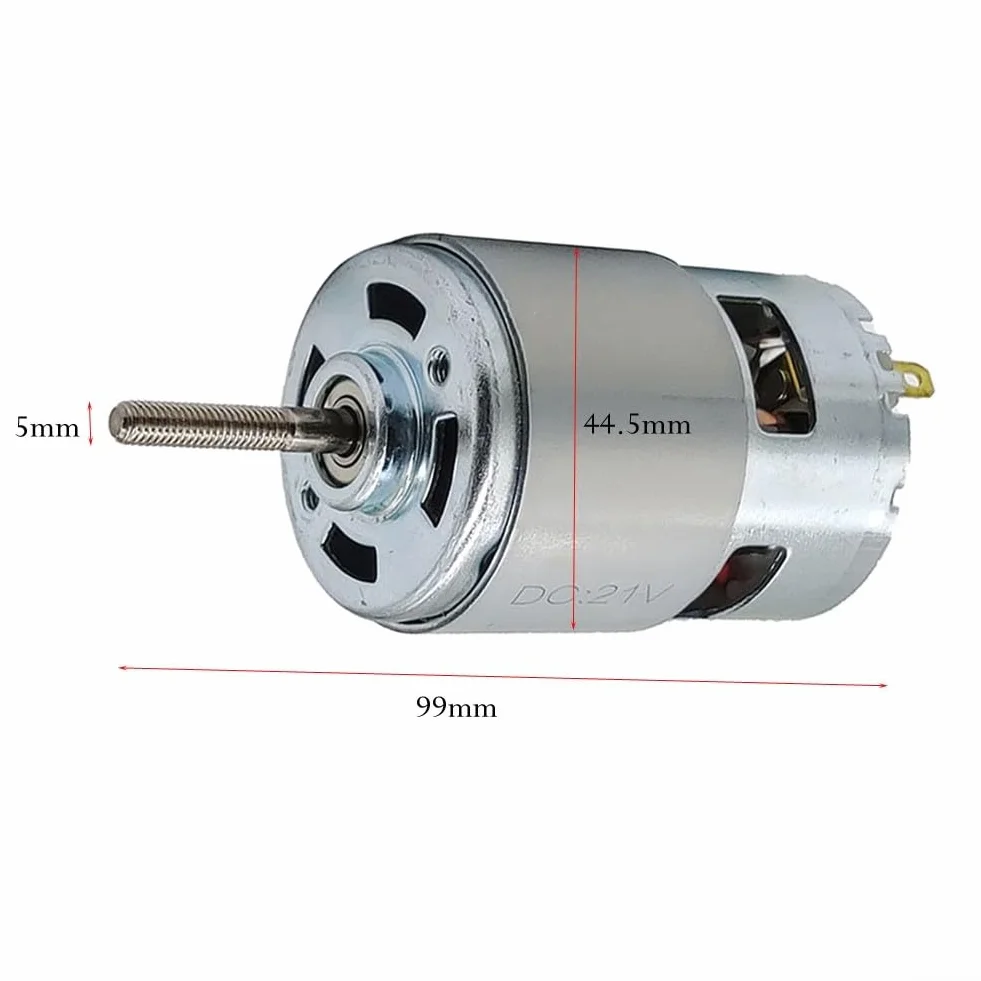 Motore 755 DC 18V 120W per utensili CNC dispositivi ufficio