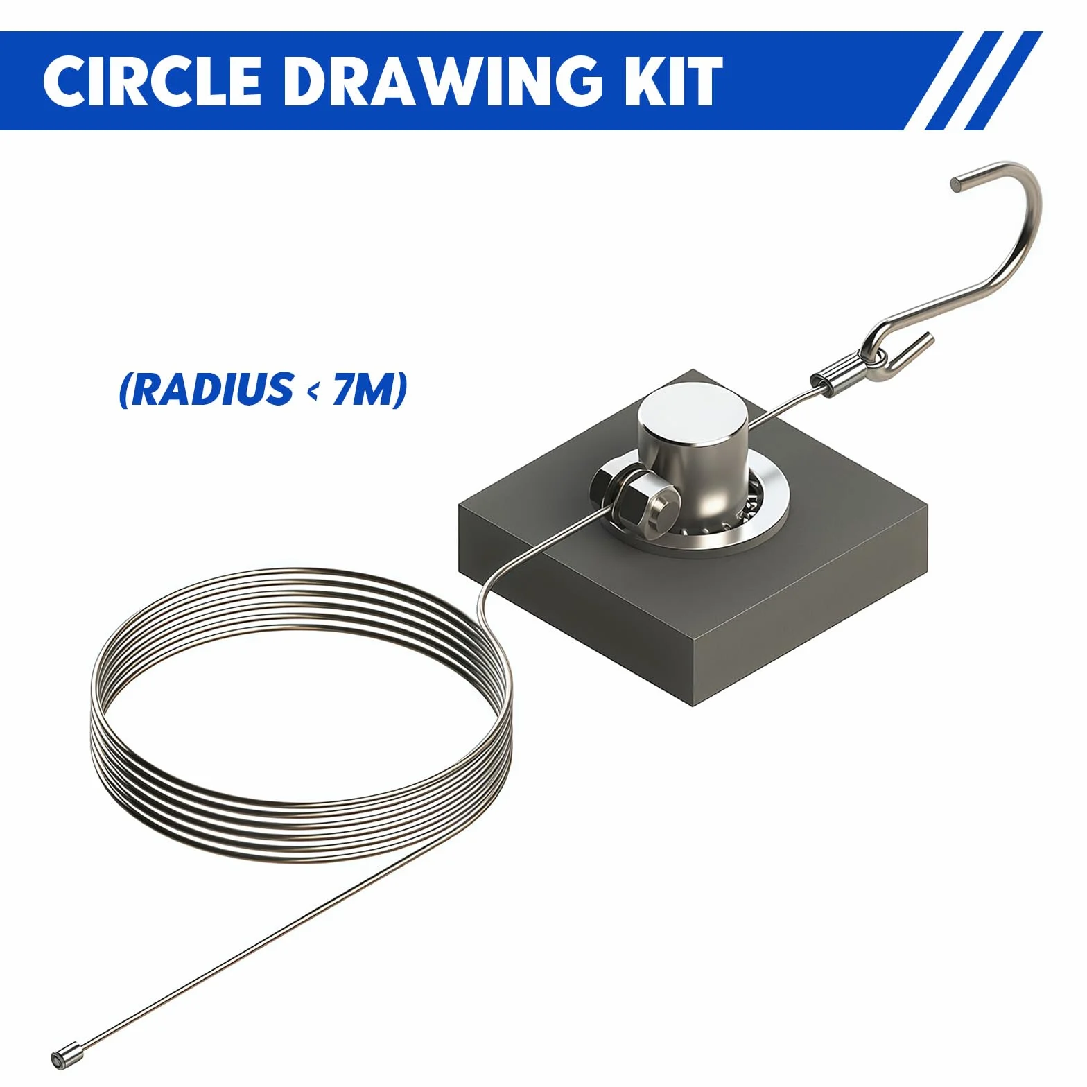 Nastro adesivo per marcatura, manuale per pavimenti, applicatore per pittura Lane Marking Sports Storage Areas Draw Iines and Circles
