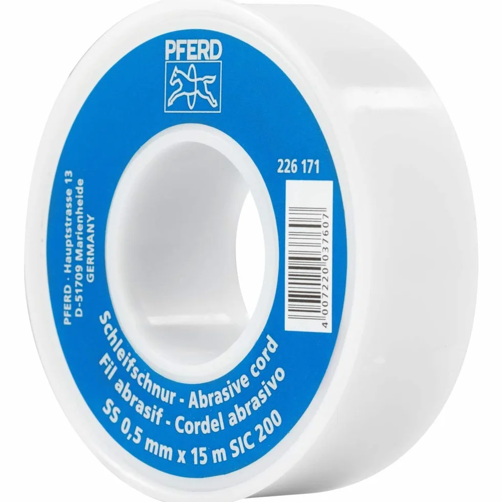 PFERD corda abrasiva SS 0,5mm x 15m SiC 200