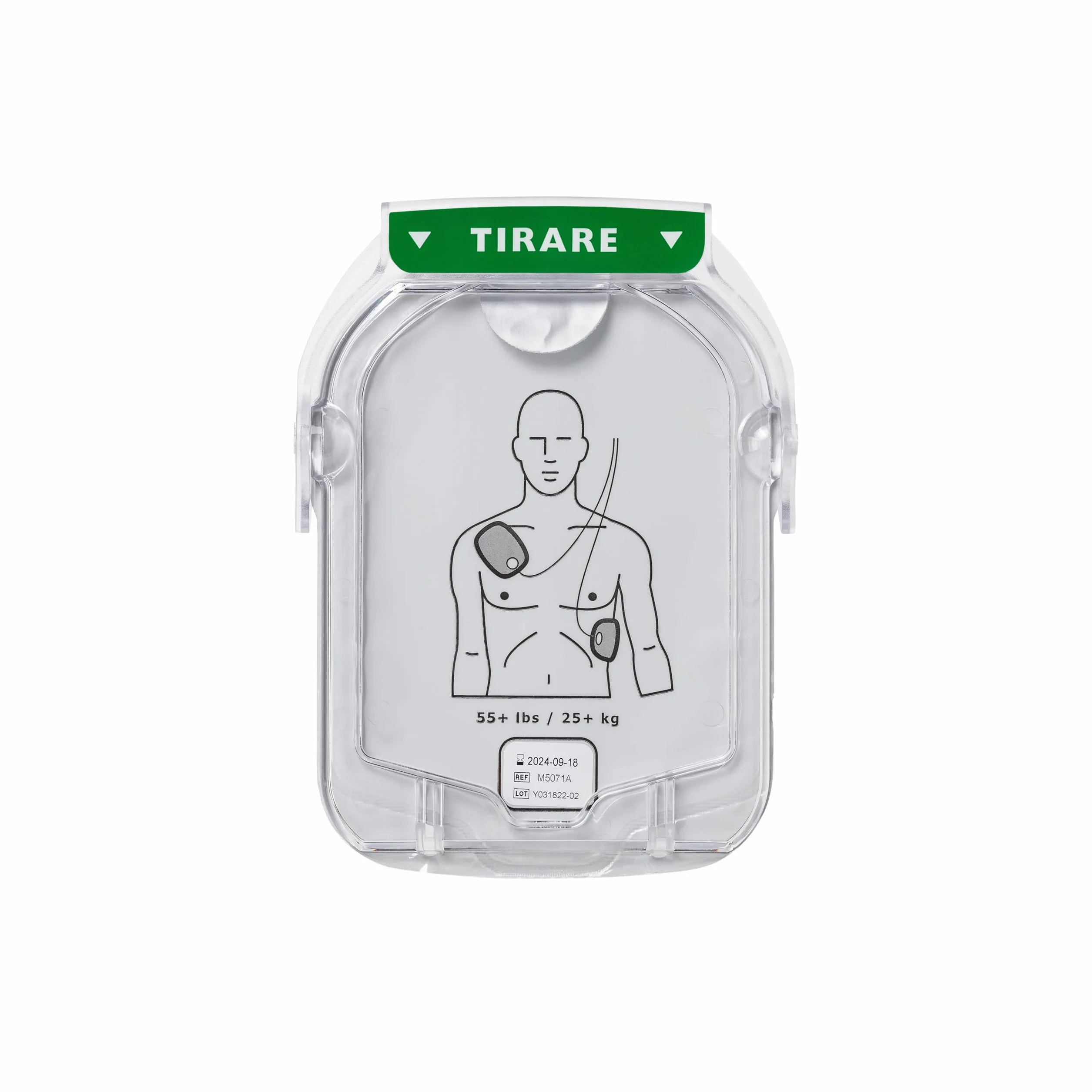 Cartuccia elettrodi SMART per adulti, per defibrillatore Philips HeartStart HS1, M5071A