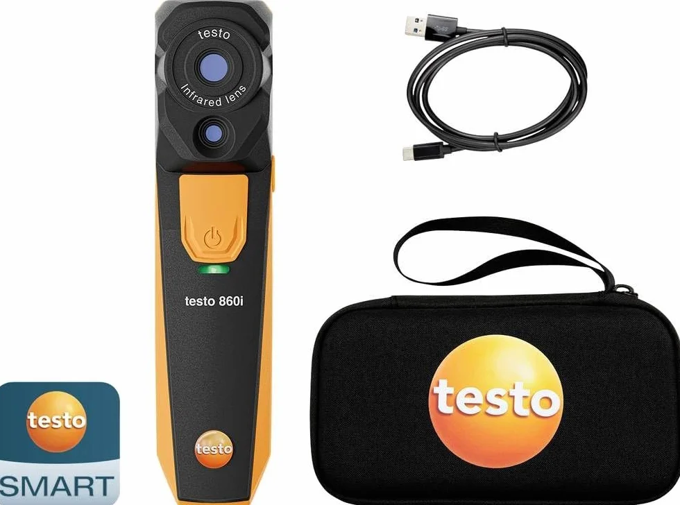 testo 860i Set termocamera, da -20 a 350 °C, 9 Hz