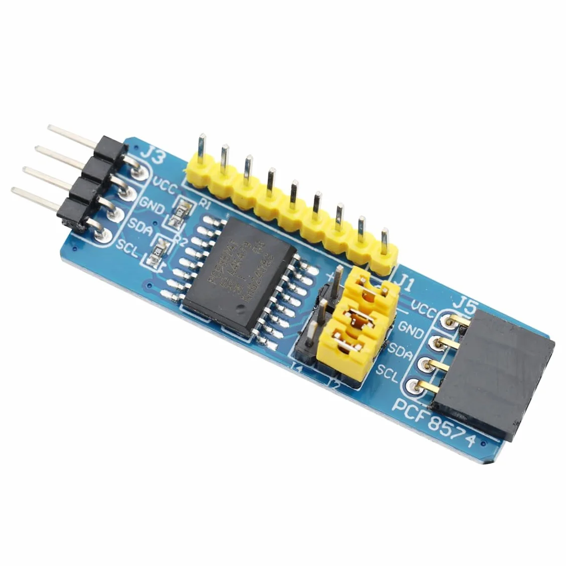 Modulo PCF8574 Scheda di Espansione I/O 3,3 V/5 V I2C Modulo di Sviluppo per la Valutazione del Bus per Arduino(Confezione da 5)