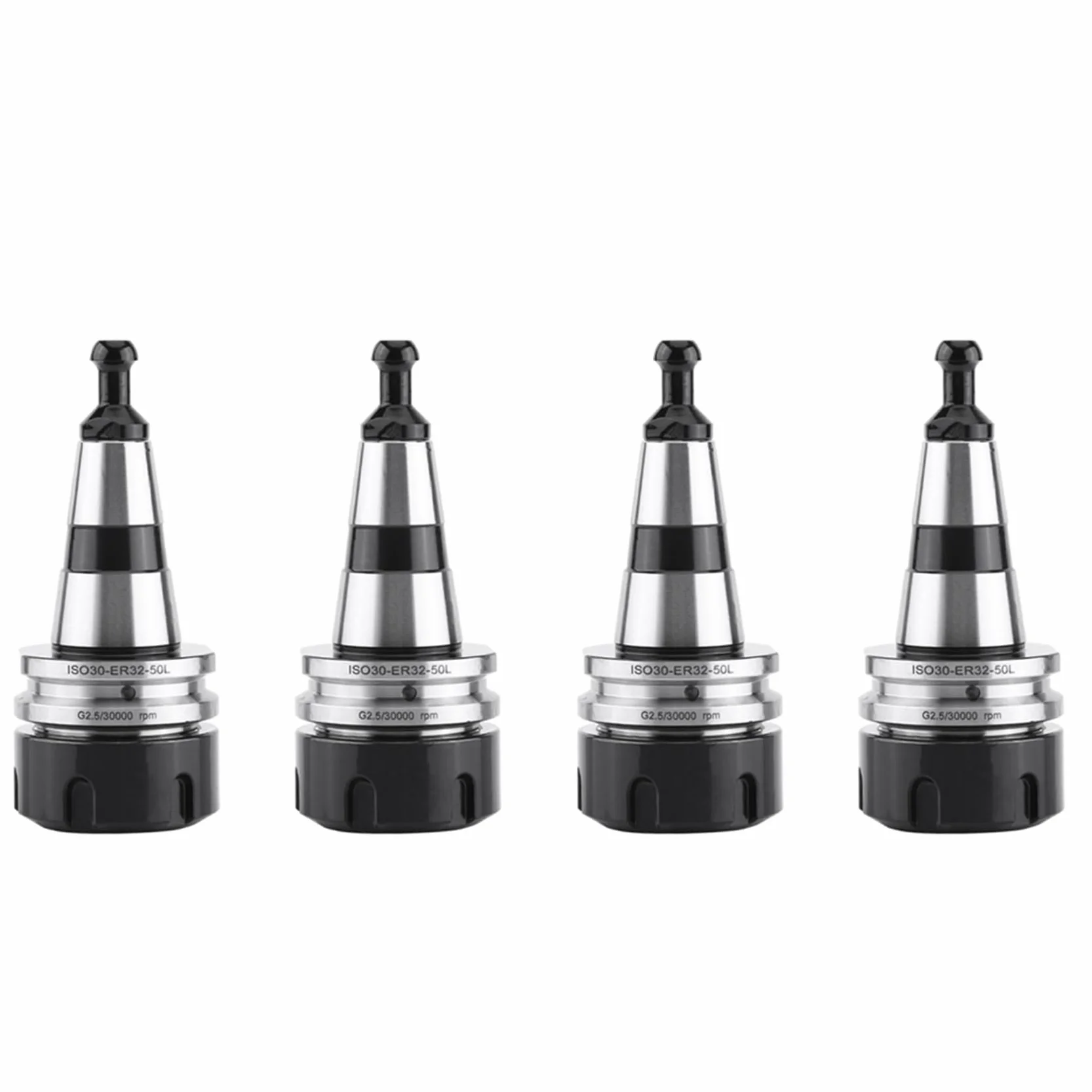 TsoLay 4X Balance Chuck ISO30 ER32 50L Balance Pinza Tornio Mandrino G2.5 30000RPM CNC Tool Holder Acciaio