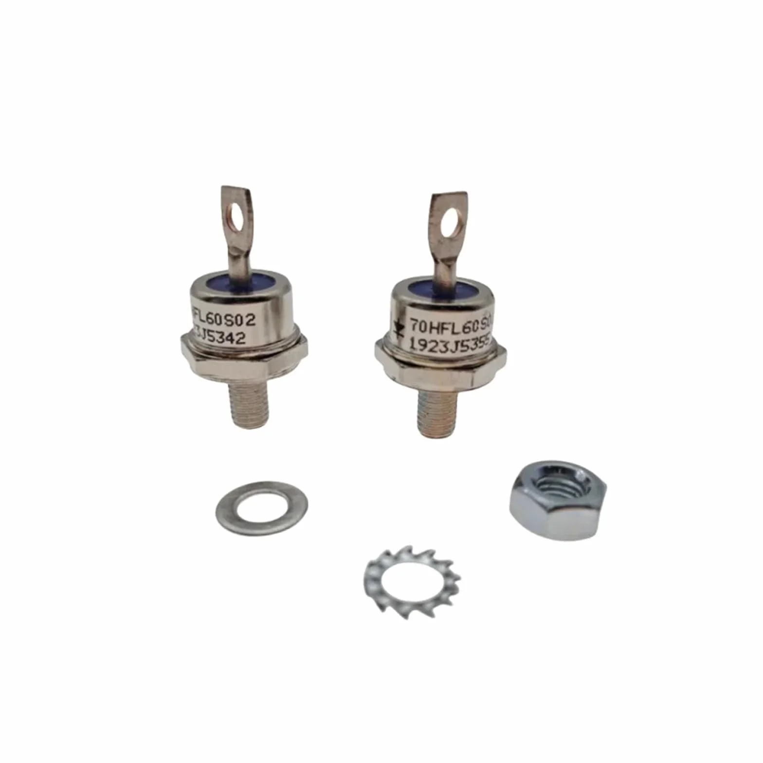 KOSBO (10 PZ) 85HFL20S02 85HFLR20S02 85HFL20S05 85HFLR20S05 85HFL40S02 85HFLR40S02 85HFL40S05 85HFLR40S05 Diodo a Spirale(85HFLR20S02)