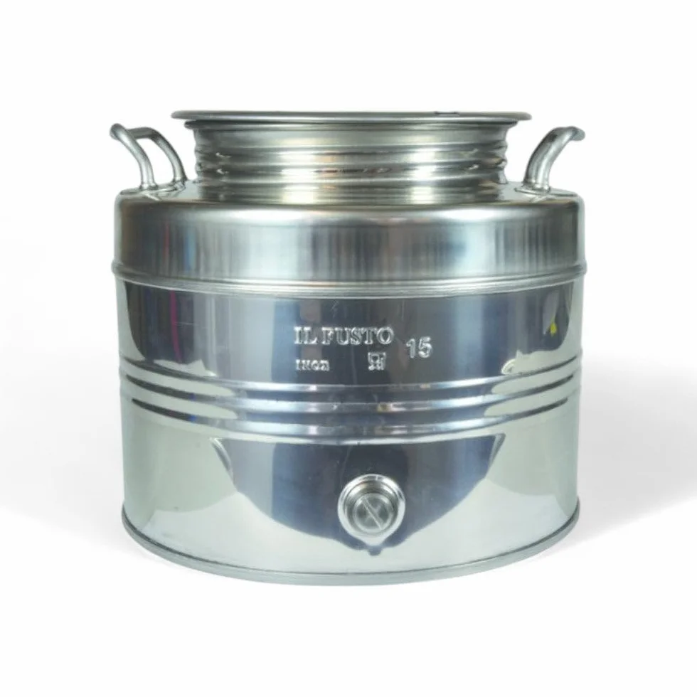 Tappo per fusti olio in acciaio inox