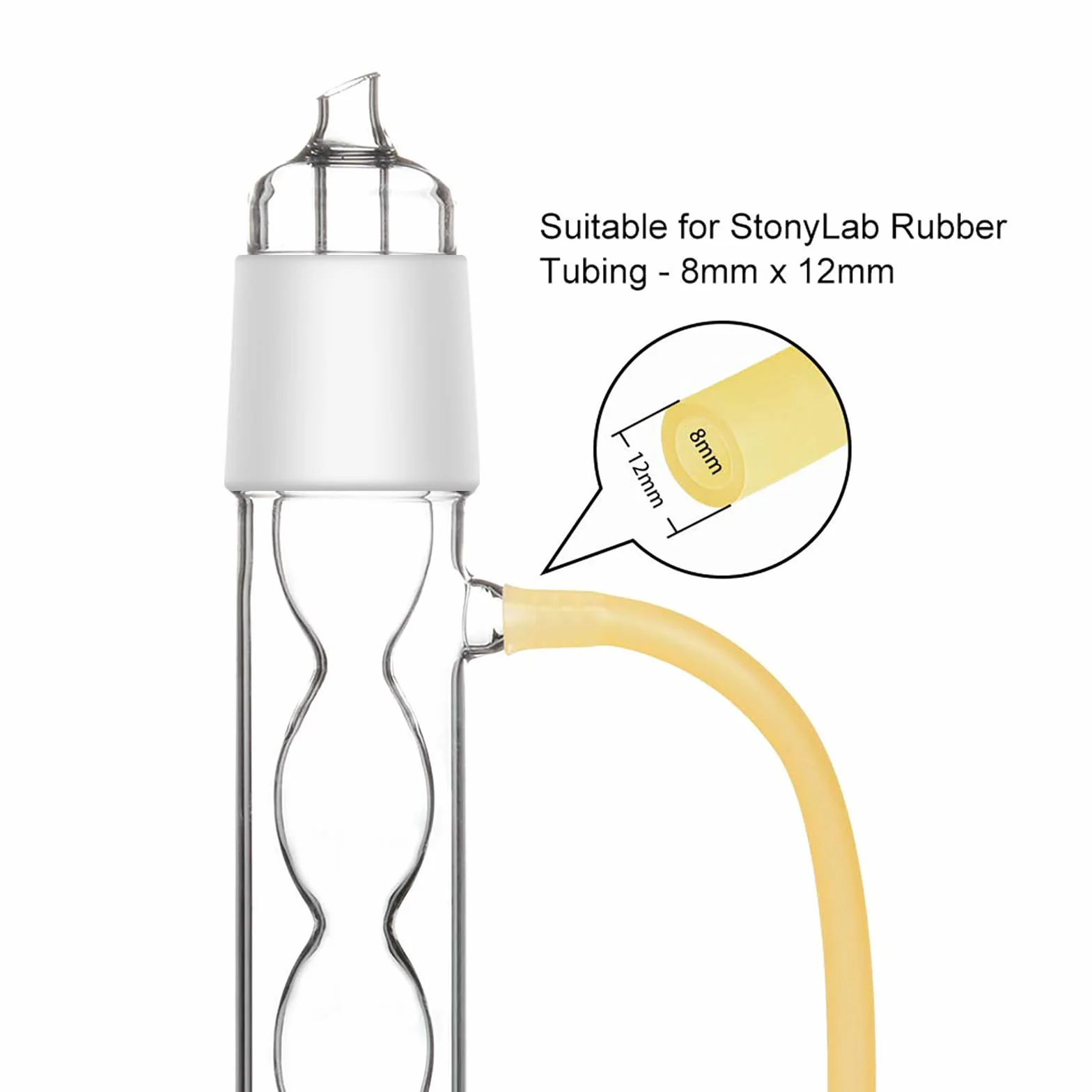 stonylab Soxhlet Extractor Borosilicate Glass 40/38 250 ml Allihn Condenser Flat Bottom Flask 24/40