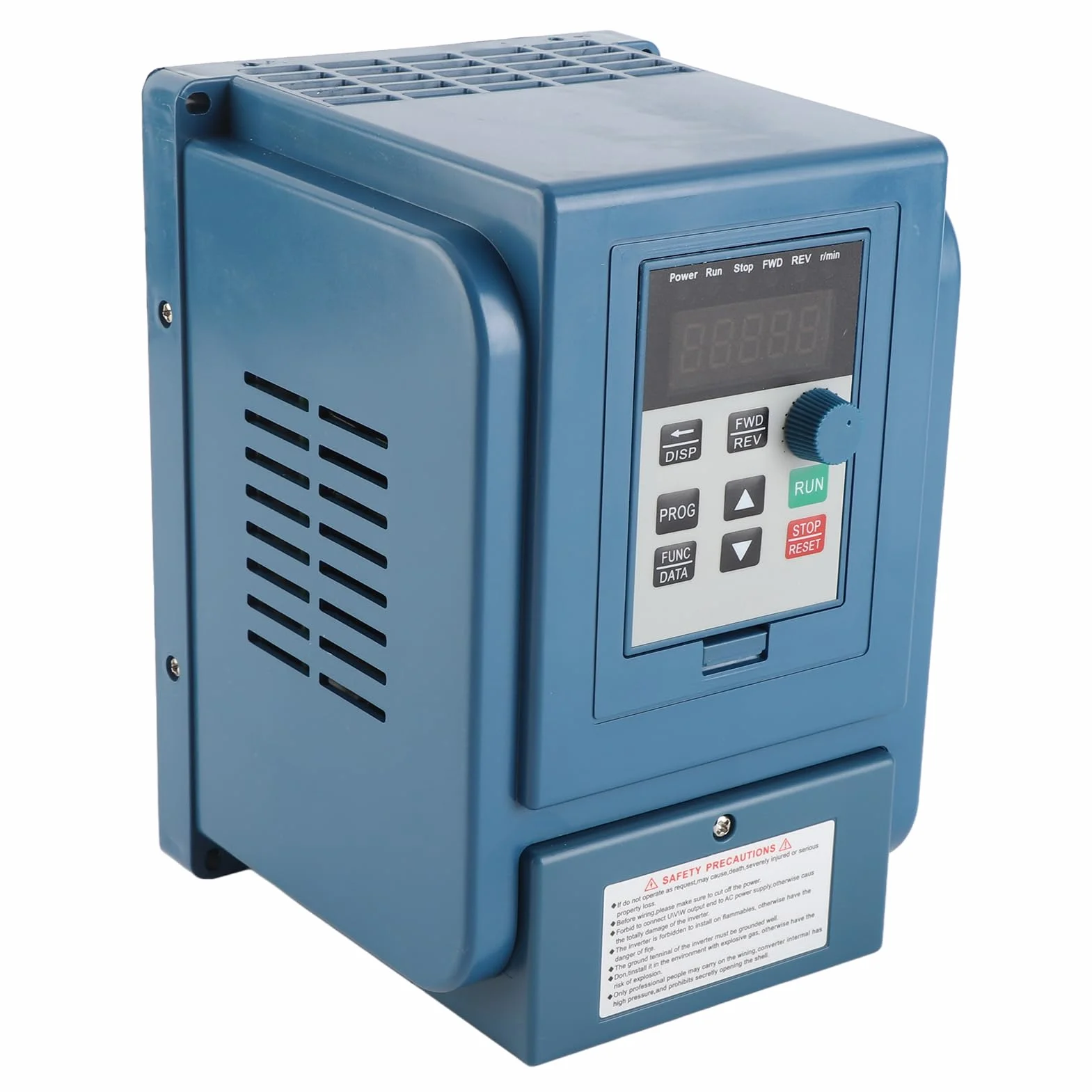 Inverter a Frequenza Variabile 380V 4KW Trifase con Display Digitale, VFD per Fresatrice CNC, Impermeabile, AT3-4000X