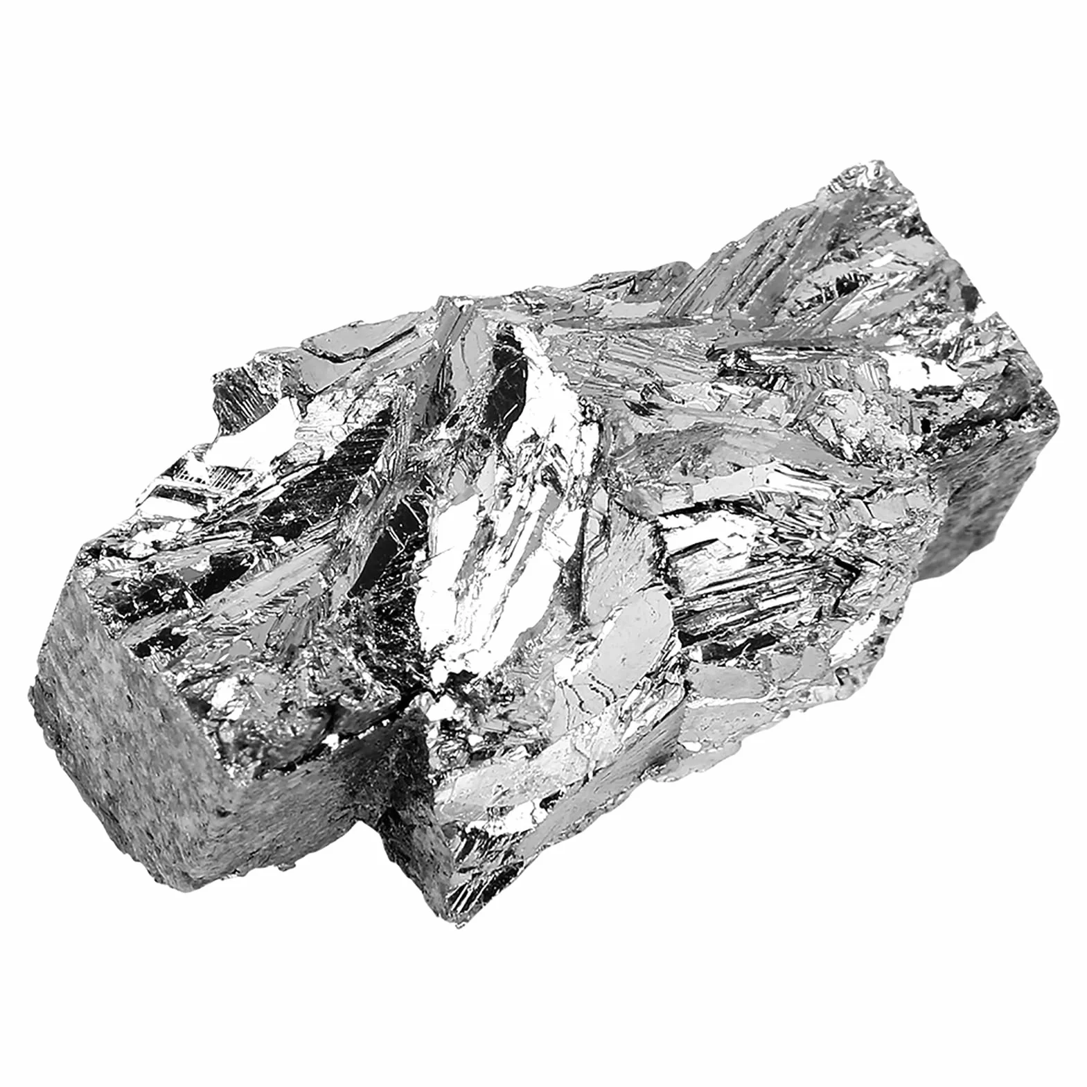Lingotto del Metallo del Bismuto 100G, Cristallo Puro del Pezzo 99,99% del Gallio del Metallo del Gallio per la Fabbricazione dei Cristalli