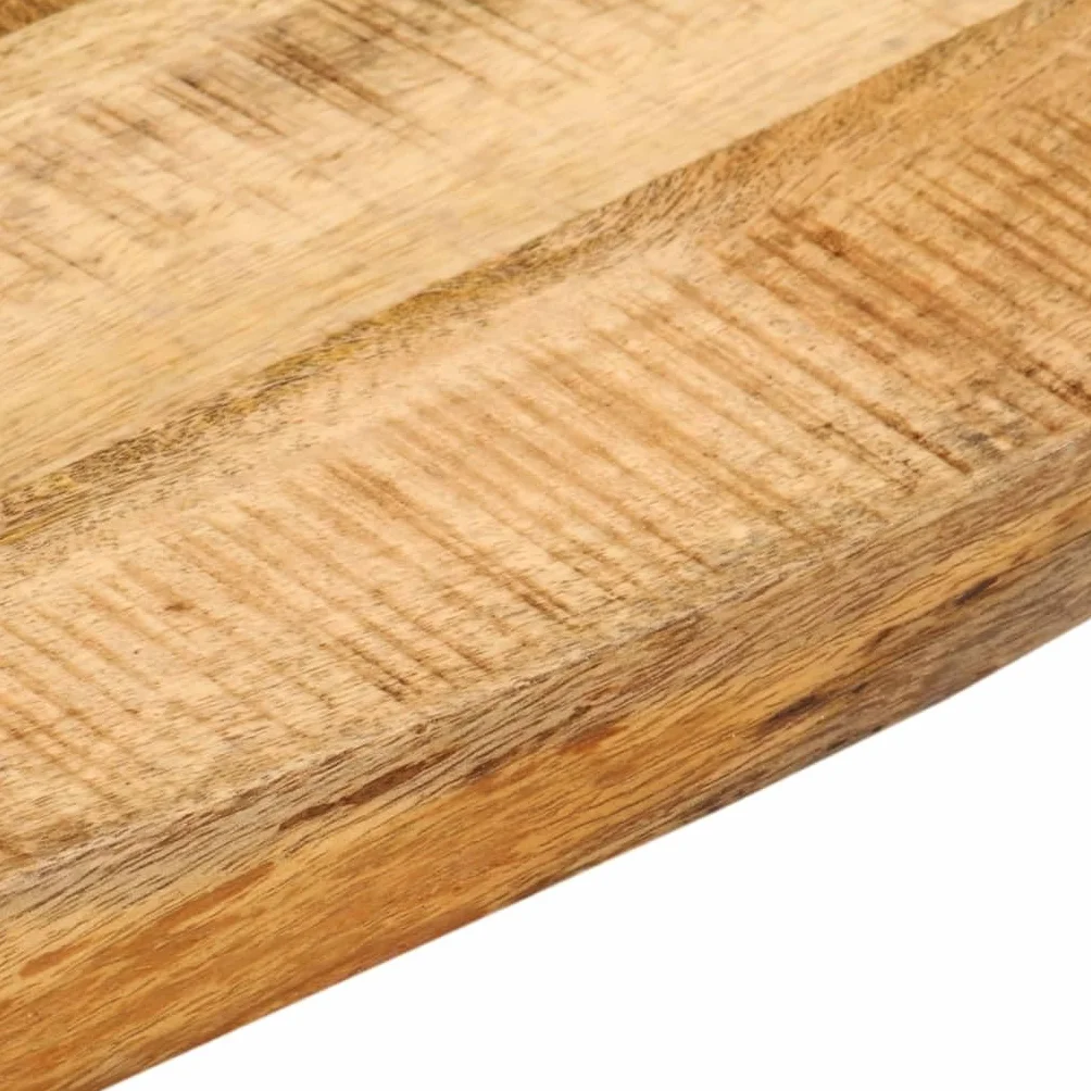 vidaXL Piano Tavolo 80x80x2,5 cm Legno di Mango Grezzo, Sostituzione Tavolo da Pranzo