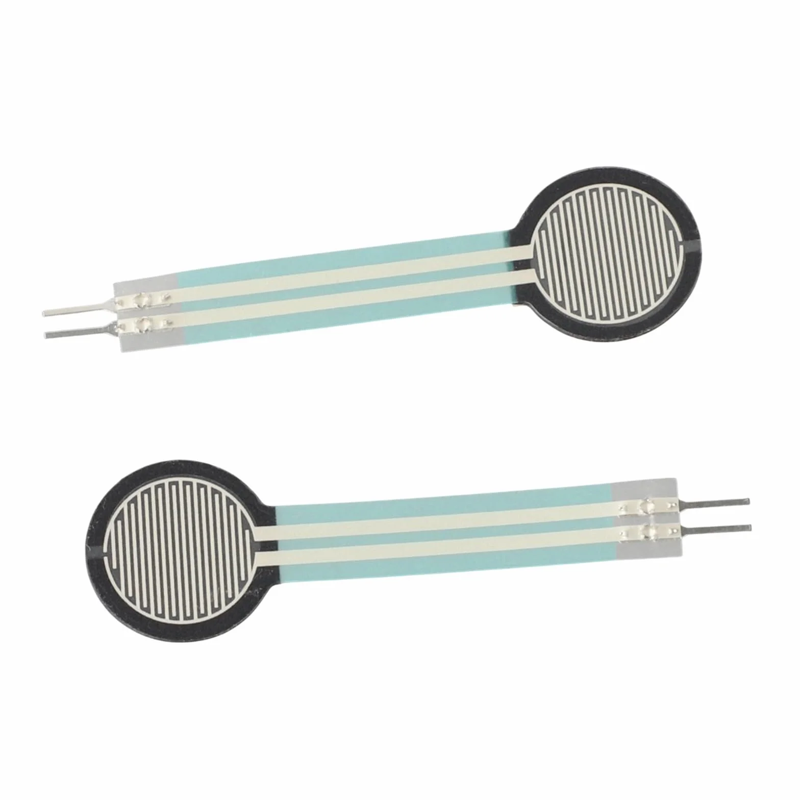 Sensori di pressione a film sottile 2PCS per resistenza di rilevamento della forza FSR402 con sensibilità affidabile per usi di misurazione dello stress e della forza