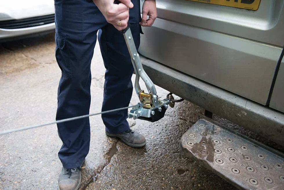 Silverline tools 361253 - Trazione sollevamento (2.000 kg/cavo di 3m)