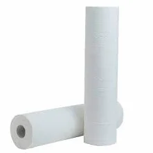 Lenzuolini Medici in Rotoli Carta per Lettino 80 m x 60 cm - 2 Veli Micro-Incollati, Pura Ovatta di Cellulosa - 12 Rotoli, 960 Metri, Byness