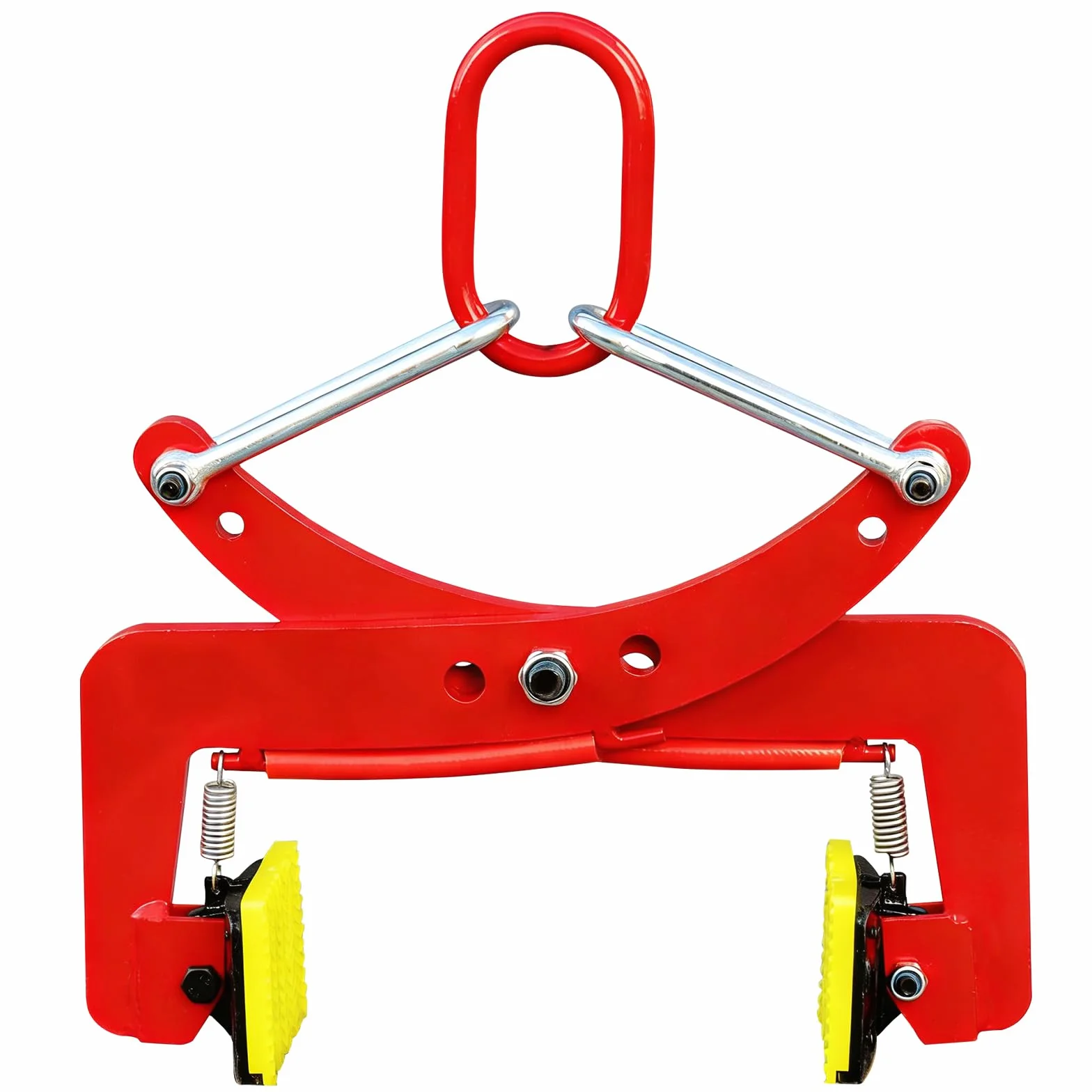 Pinza per cordoli, pinza di sollevamento con capacità di carico di 325 kg, sollevatore di pietre con diametro di apertura regolabile da 6 a 18 cm per il trasporto di pietre