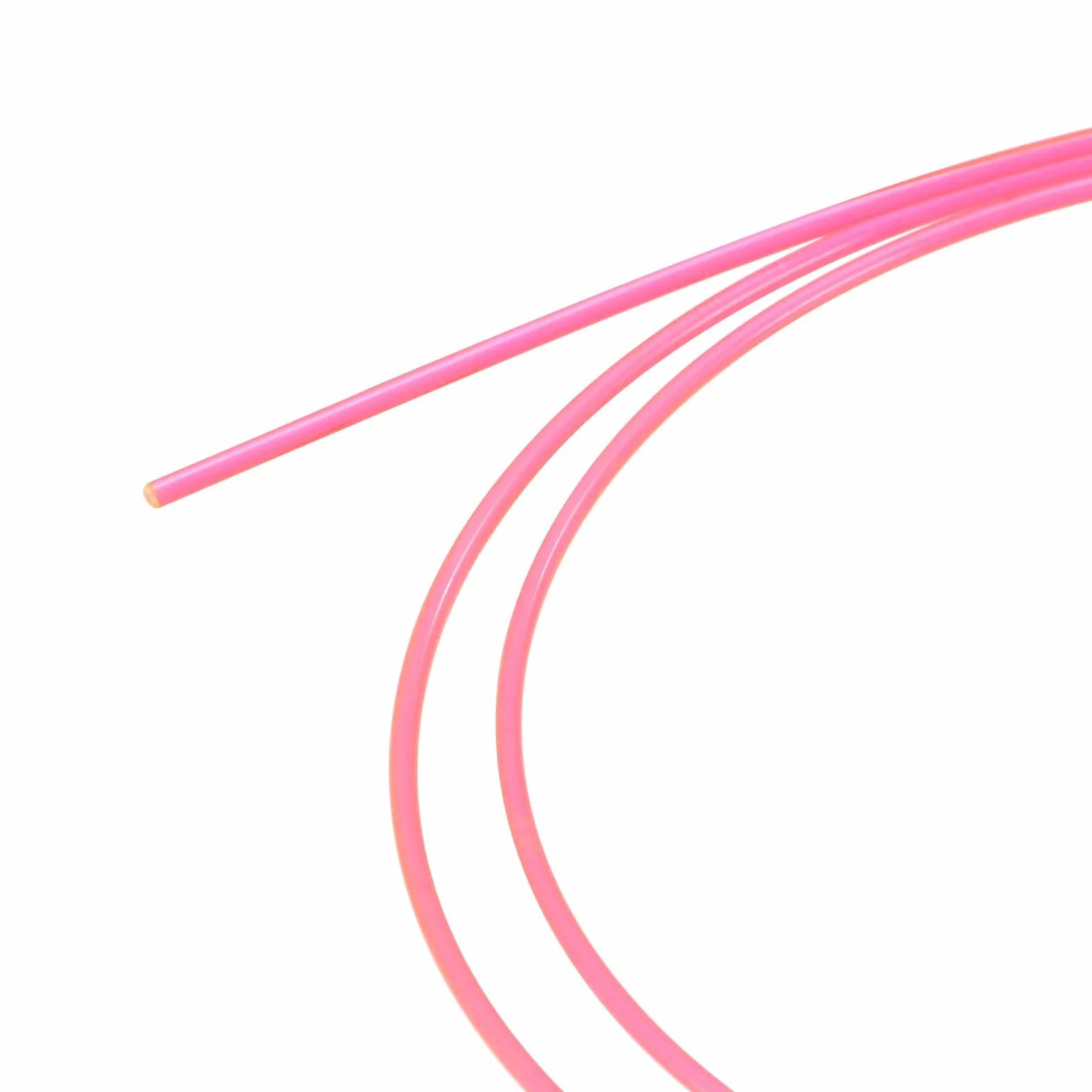 QUARKZMAN Sostituzione Fibra Ottica Mirino Aste 1mmx15cm PMMA Rosso