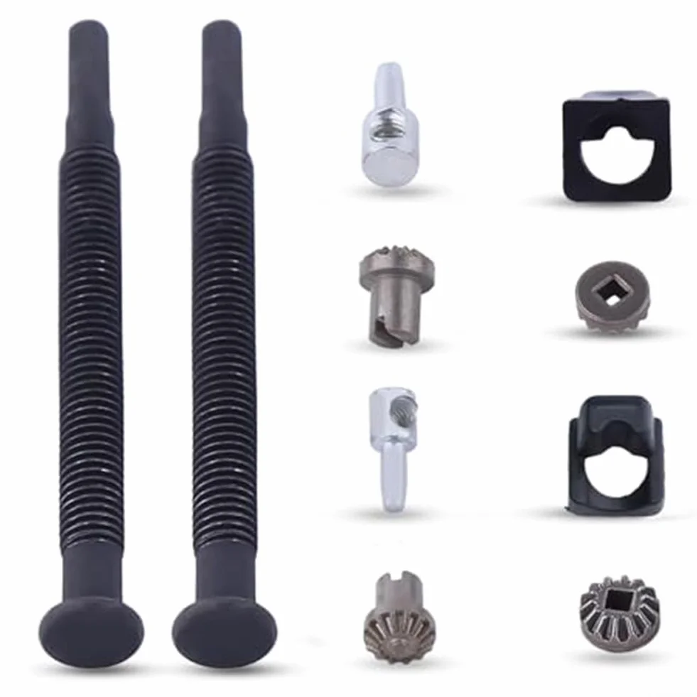 Kit tendicatena per motosega Echo, confezione da 2 pezzi, per modelli CS370, CS400, CS450, V651000001, montaggio di tensionamento della barra della catena, ricambio
