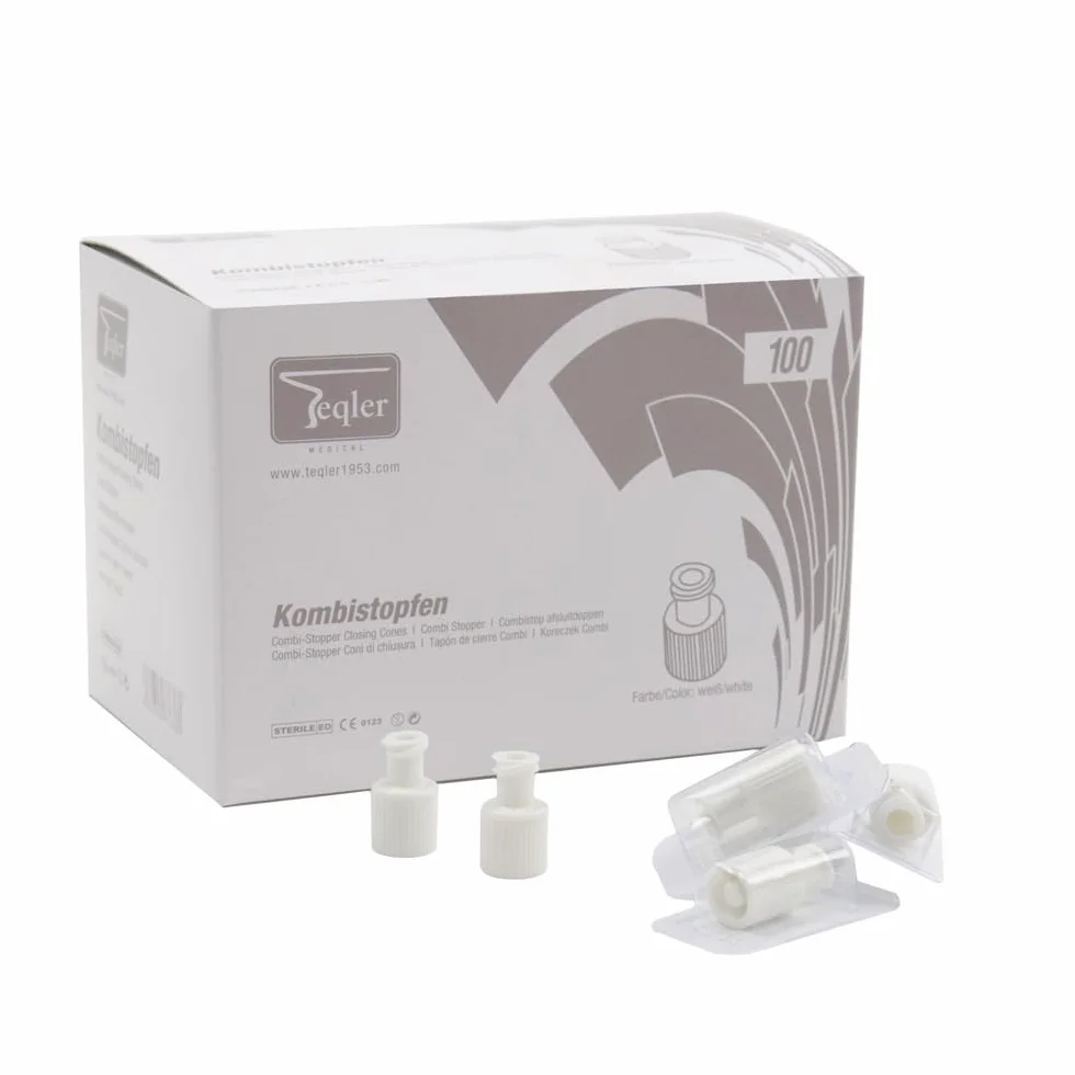 Teqler Luer-Lock Set 100 pezzi Bianco
