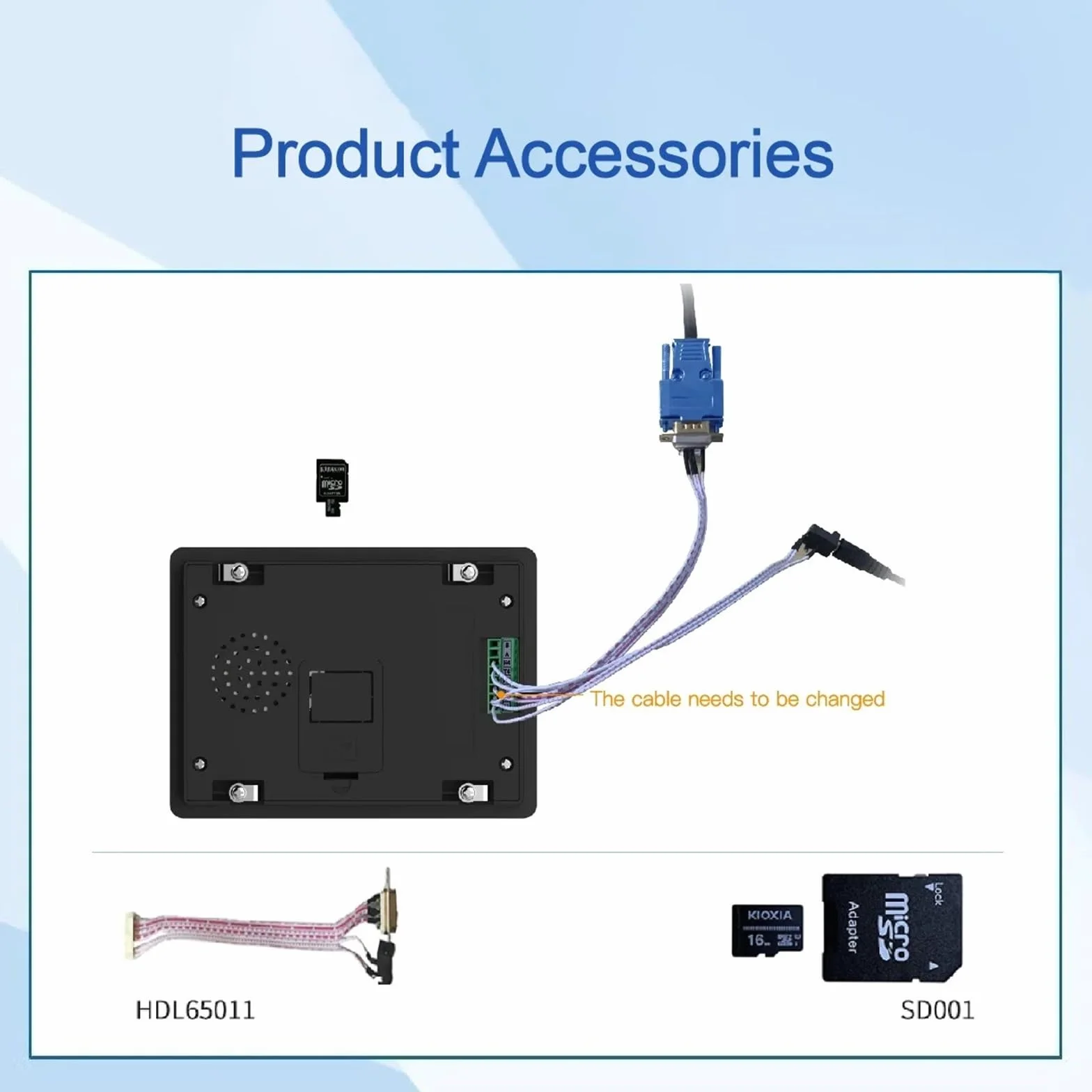 HMI touchscreen Modulo touch screen IPS-TFT-LCD for monitor HMI 800 * 480 LCM con supporto Shell Arduino, STM32 DMG80480T050_A5W(CTP with accessory)