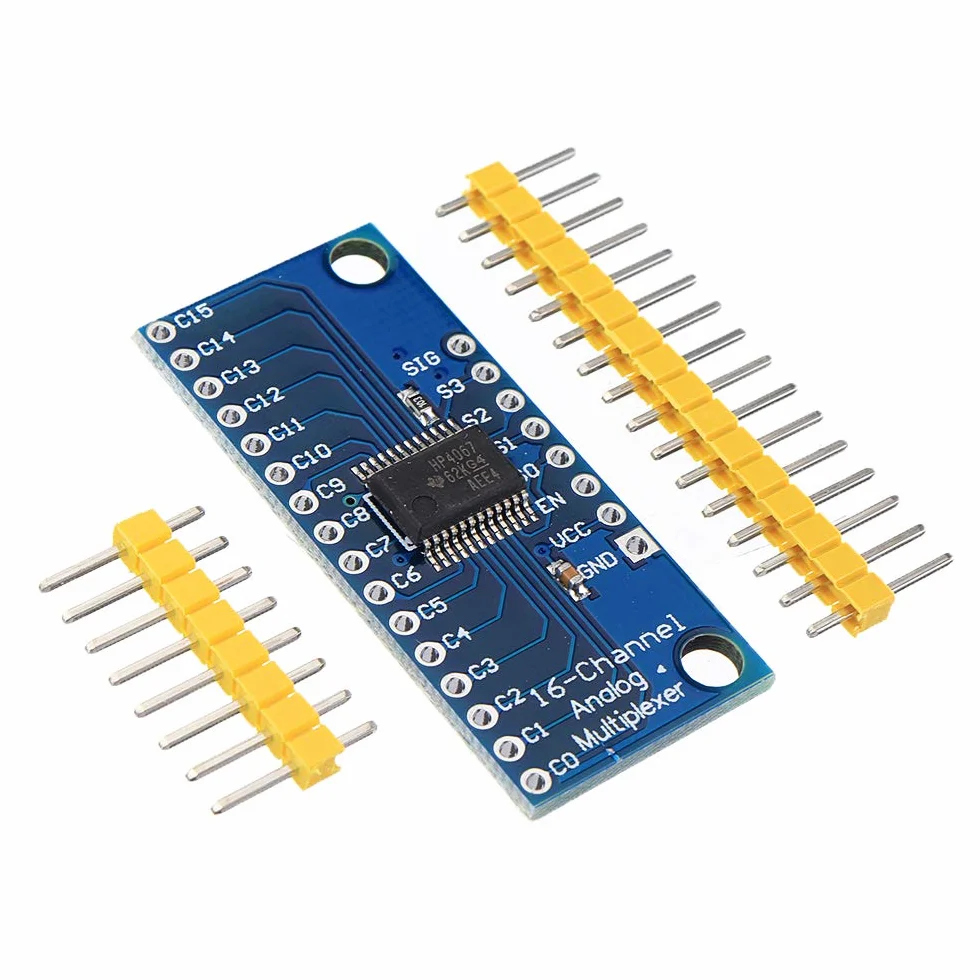 DollaTek 5Pcs CD74HC4067 CMOS 16 canali 16 canali digitali analogici modulo Breakout multiplexer per Arduino