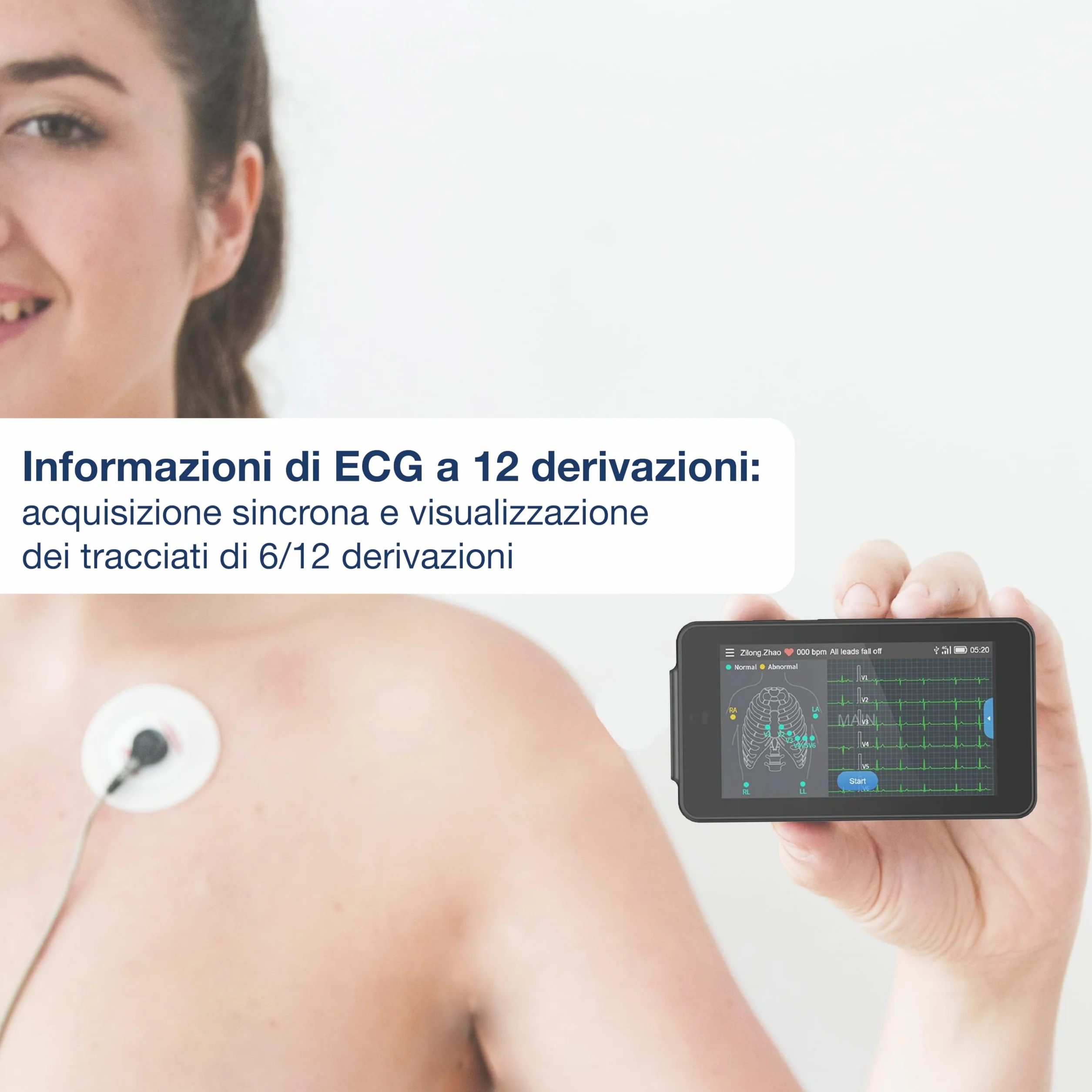 "PX31" MONITOR ECG TASCABILE PCECG-500