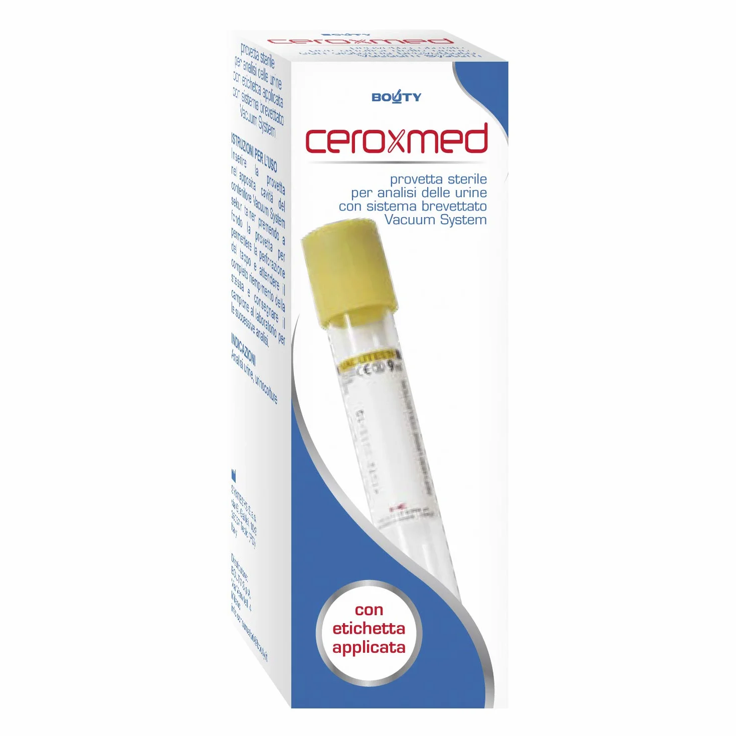 CEROXMED PROVETTA VACUUM SYSTE