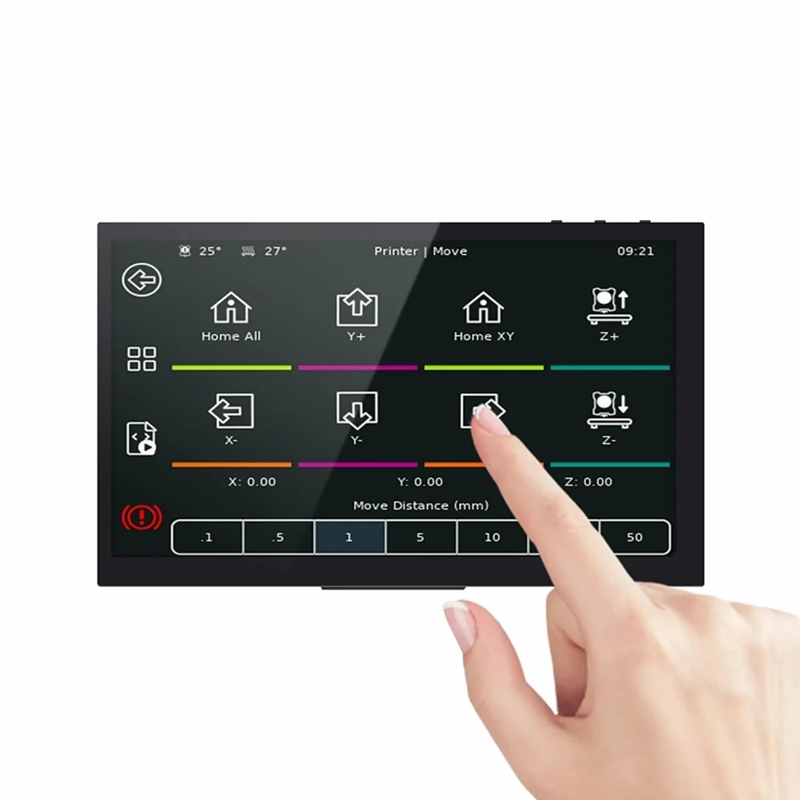 Compatibile con la scheda Octopus Pro PITFT50/TFT43/TFT70 Touch screen capacitivo DSI for Raspberry Pi(PI TFT43)