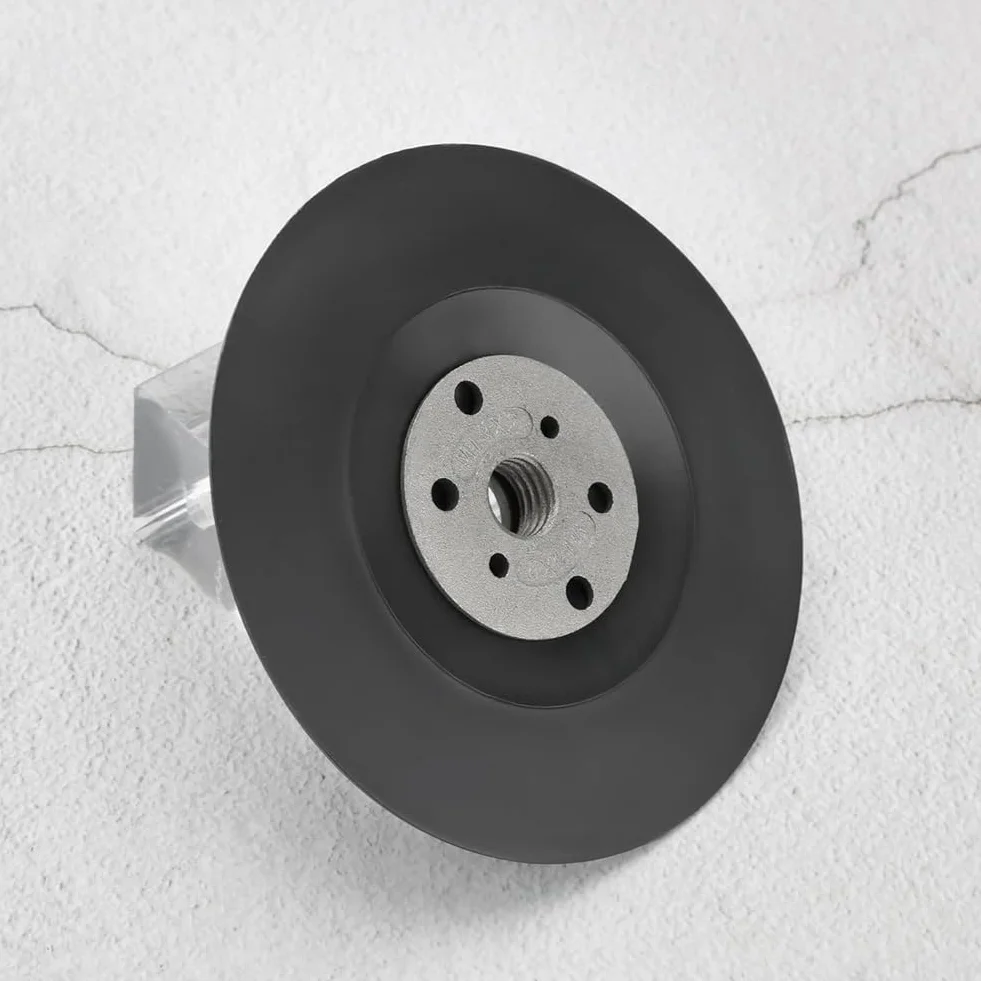 3 cuscinetti di supporto per smerigliatrice angolare in plastica, compatibili con smerigliatrice a disco con filettatura interna M14, diametro 115 mm