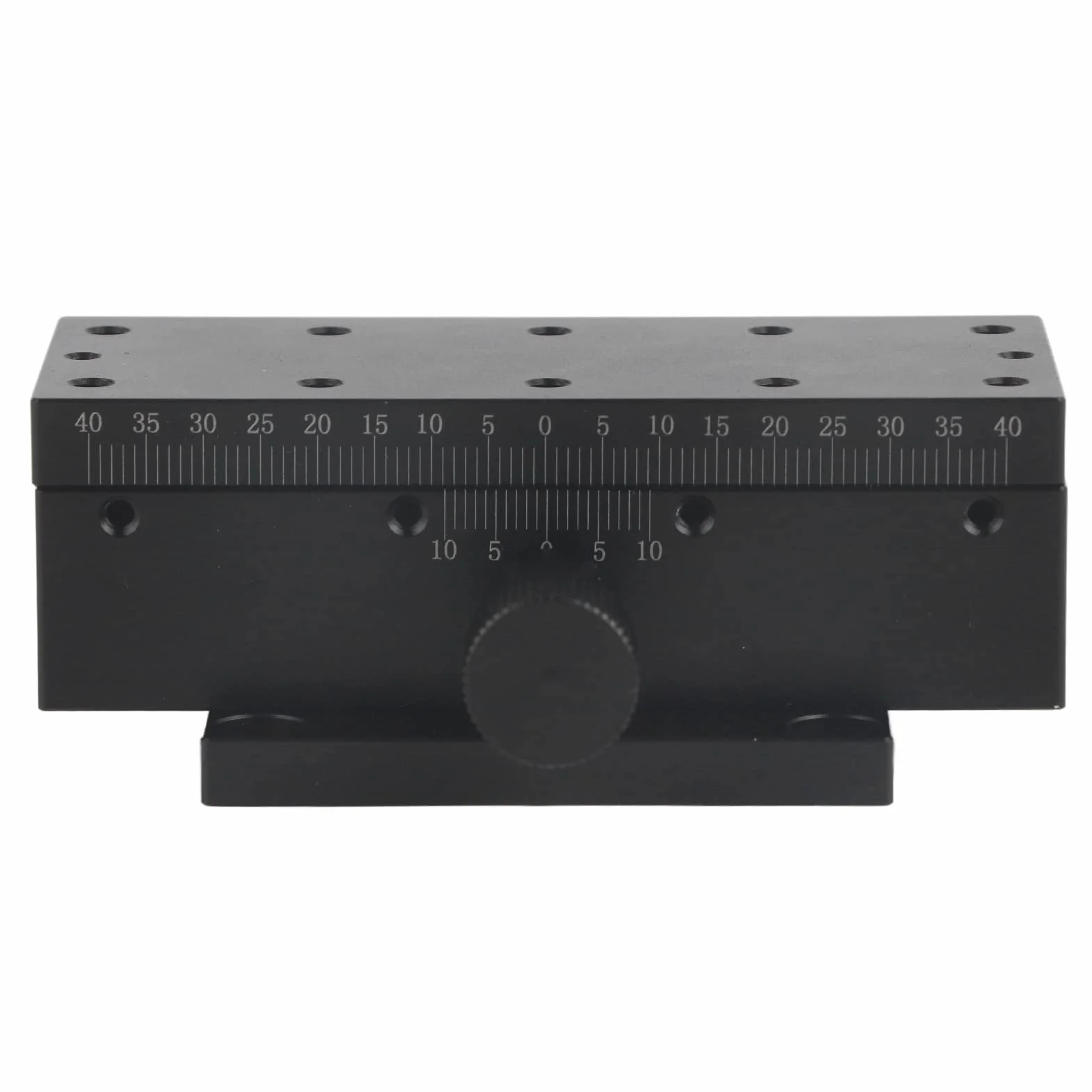 Tavolino Lineare Manuale parti mobili lineari tavola rotante asse XY Asse X Tavolino Pignone Cremagliera a Coda di Rondine in Lega di Alluminio 90 X 40 Mm Precisione Piattaforma Fine-tuning Manual