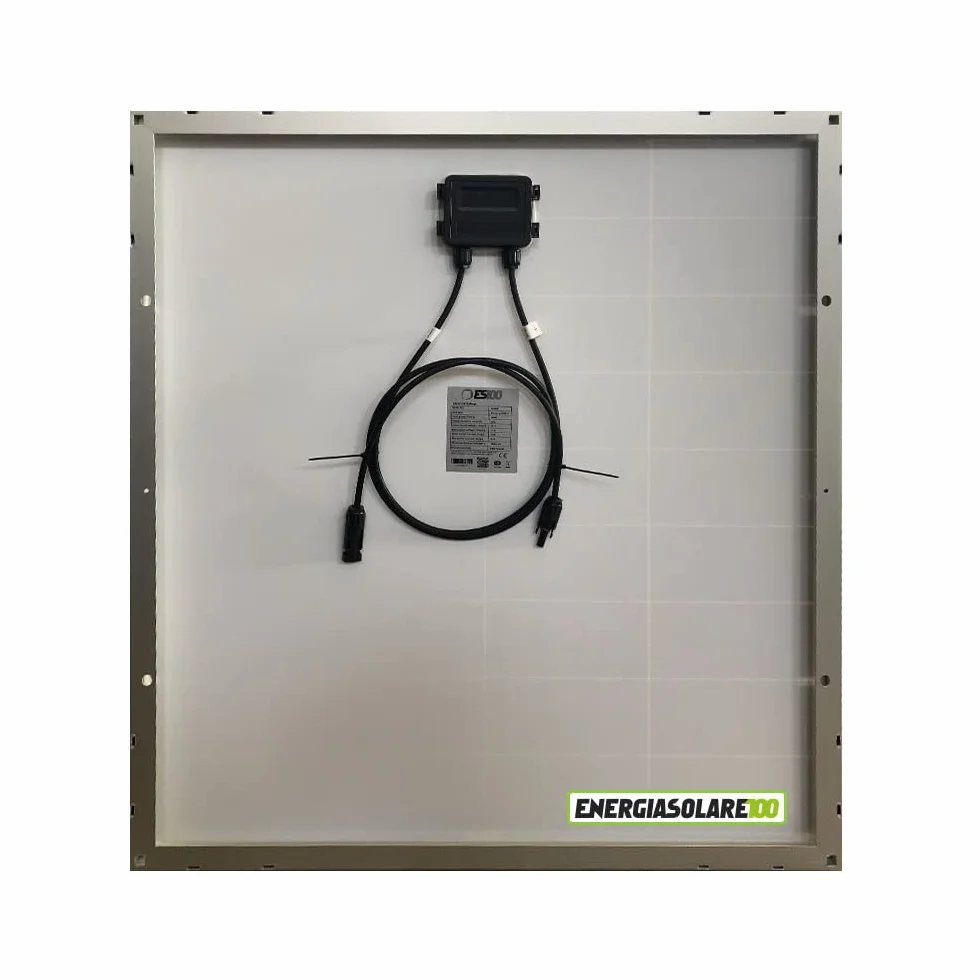 Pannello Solare Fotovoltaico 80W 12V Camper Barca Giardino impianto Baita + Ebook