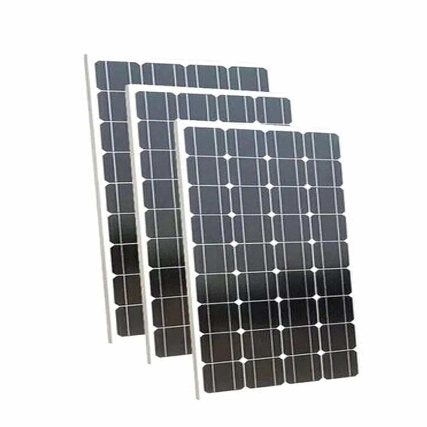 Kit 3 Pannelli Fotovoltaico 3 Kw Giornaliero Isola Solare Pannello 100 W 12v Monocristallino