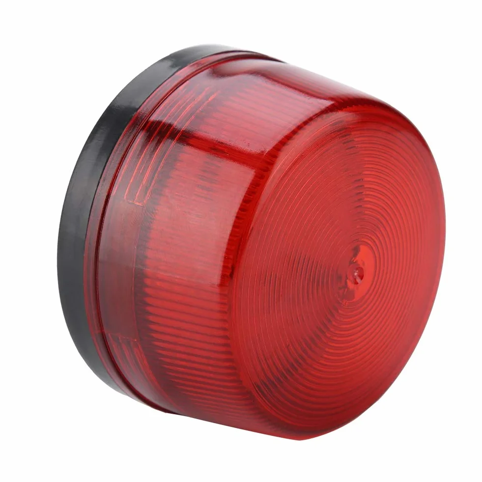 Emergenza Led Lampeggiante Strobe Warning Light Lamp Beacon Luce Lampeggiante Rossa Lampada Lampeggiante a LED Spia di Avvertimento del Segnale Stroboscopico di Allarme di