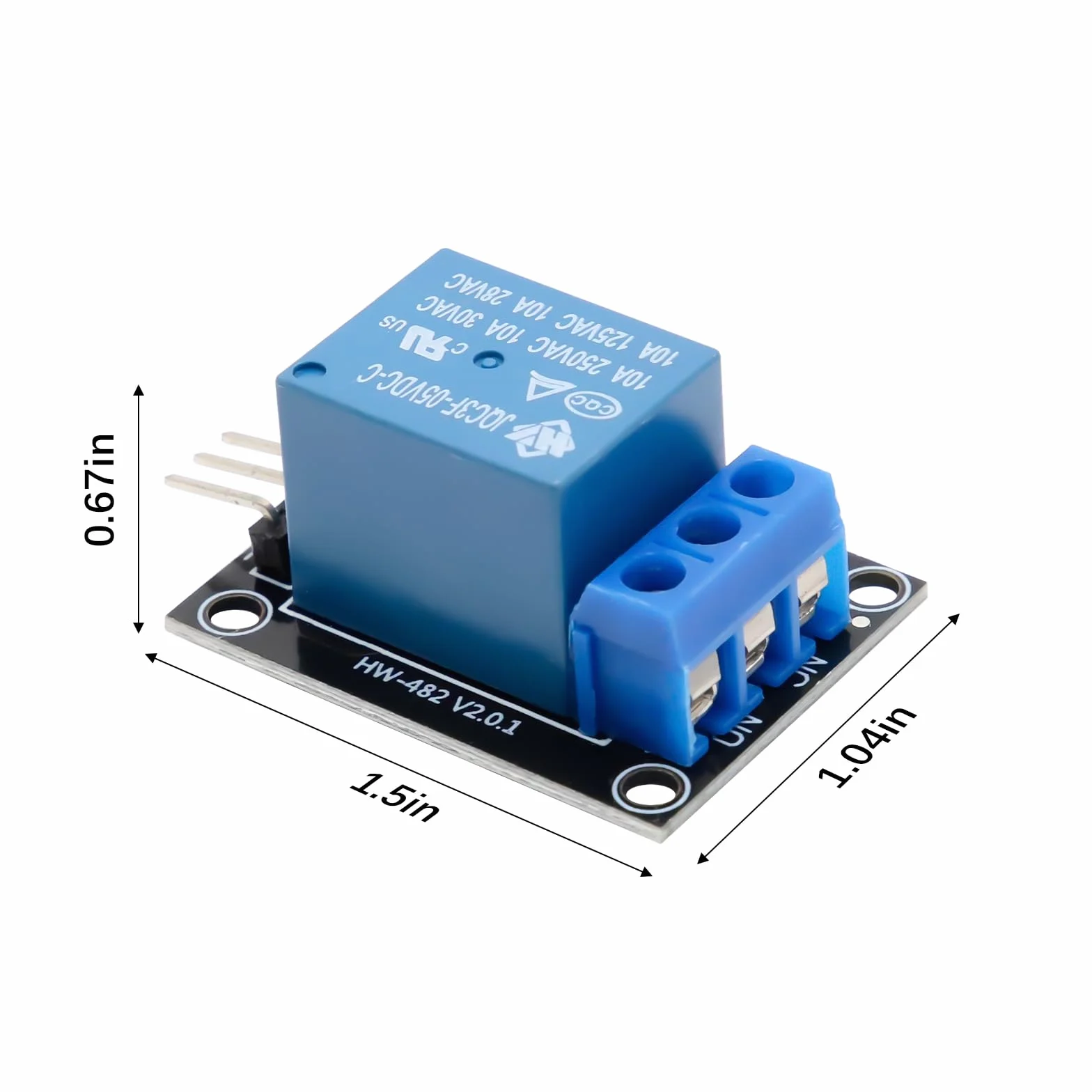 5 PCS 5V Modulo relè per PIC AVR DSP ARM Compatibile con arduino