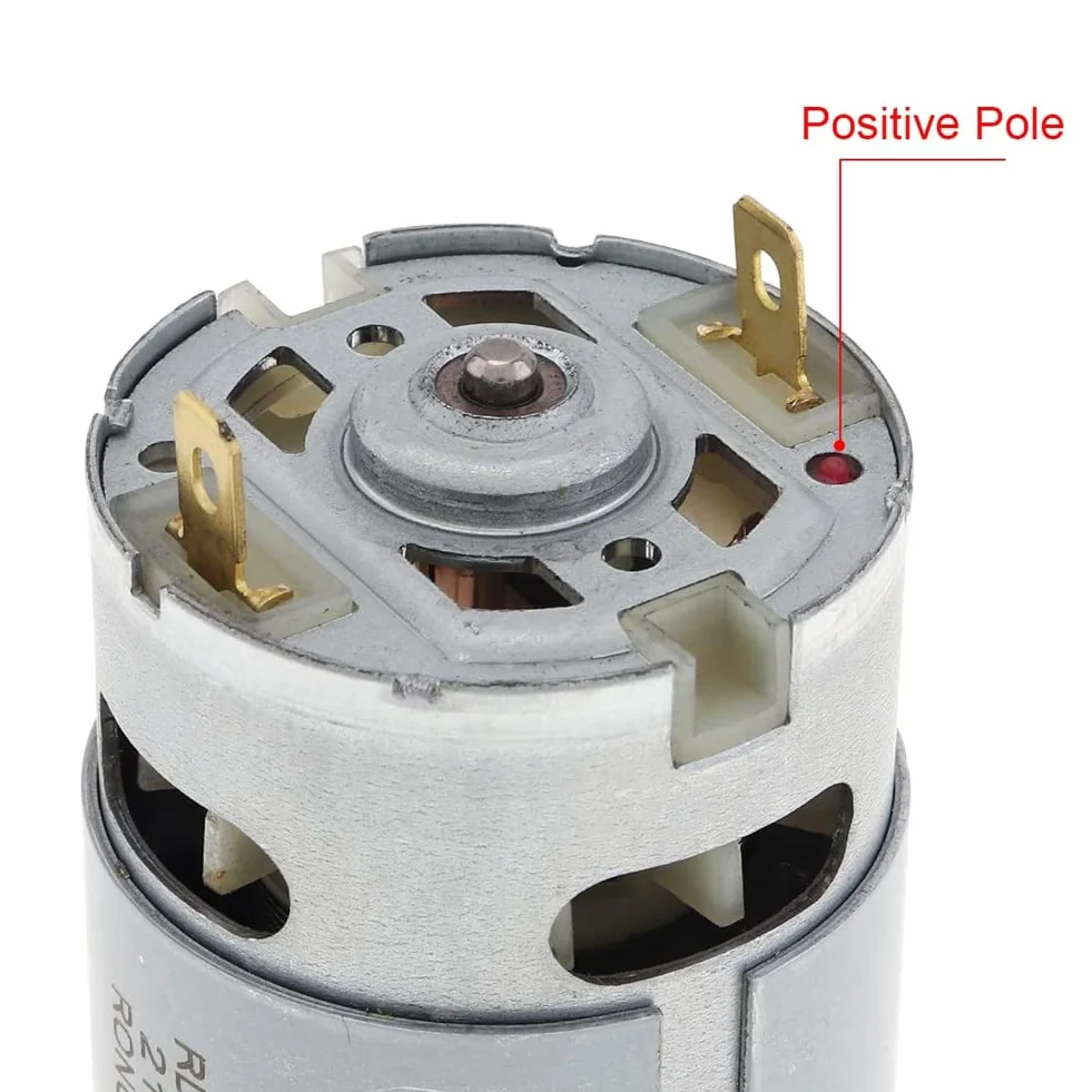 RS550 DC Motor 8.2mm 14 Denti 21V 29800 RPM per Elettrica Mano Ricaricabile