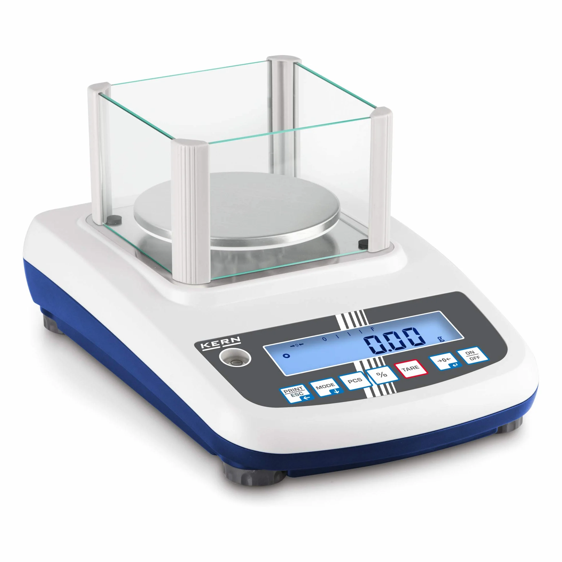 KERN PFB 600-2 - Bilancia di precisione PFB, 600 g, lettura 0,01 g