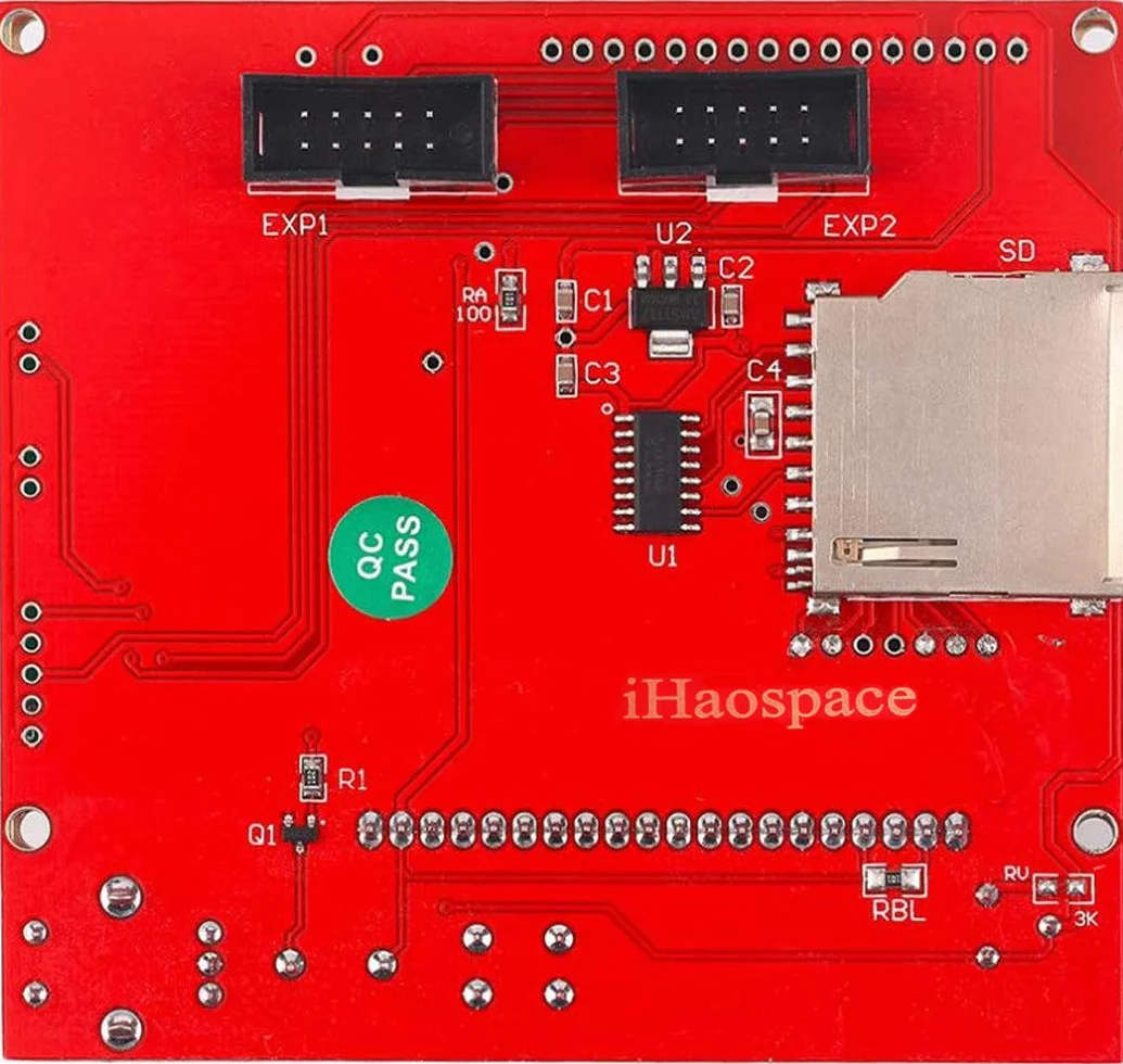 Graphic Smart LCD12864 - modulo controller con display LCD12864 per stampante 3D, con adattatore e cavo per Ramps 1.4 RepRap