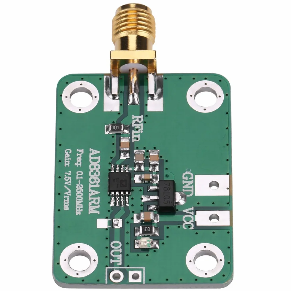 AD8361 RF Detector AM Detector, 1PC AD8361 RF Detector AM Potenza reale AM Detector Ampiezza Detection