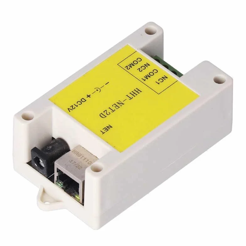 Modulo relè di rete IP HHT-NET2D versione aggiornata Modulo di controllo remoto watchdog Internet a 2 canali