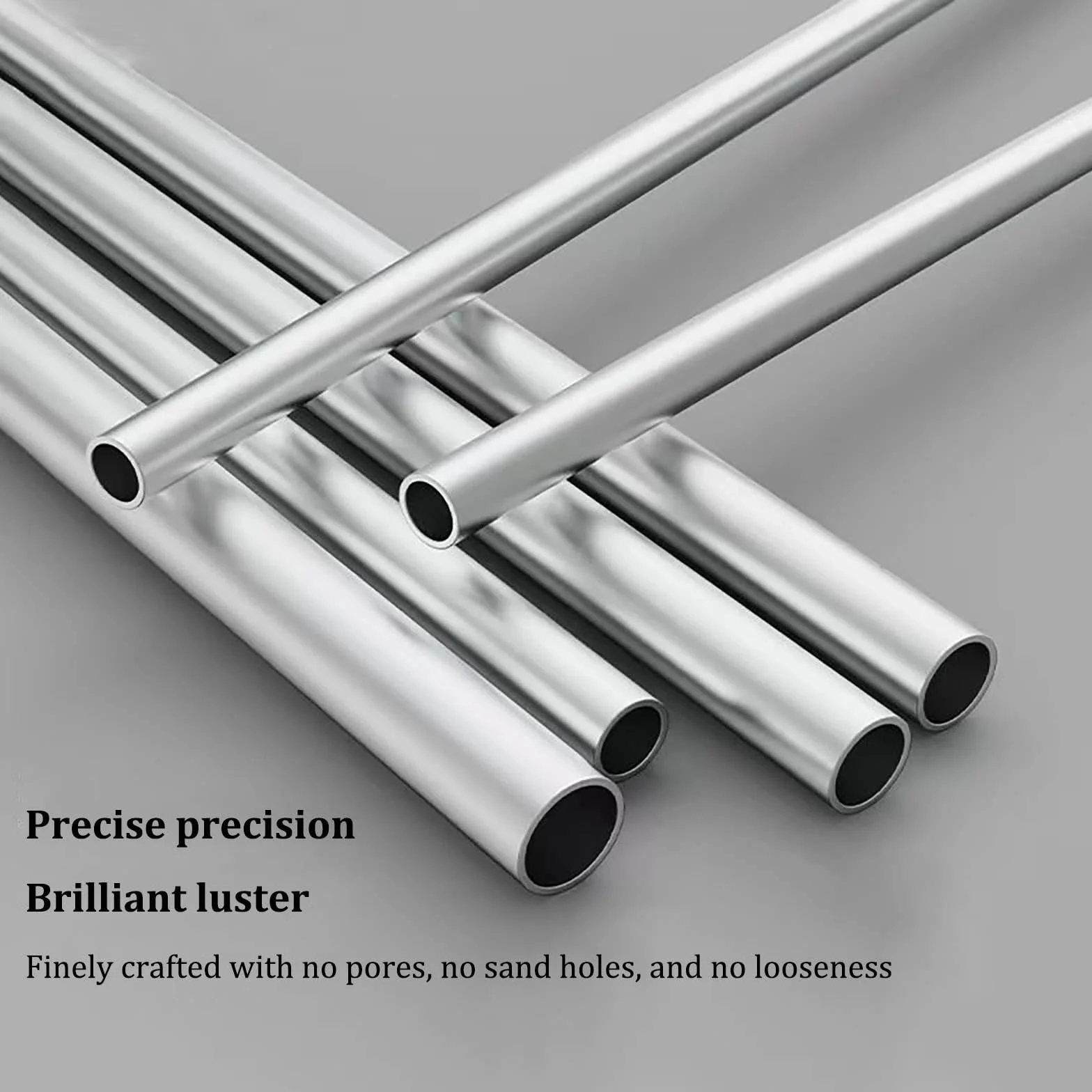Tubo Tondo in Alluminio 6063, 55 mm di Diametro Esterno, Spessore della Parete 2-15 mm, Lunghezza 500 mm, Tubo Dritto in Metallo Senza Saldatura,55 * 2.5 * 50cm