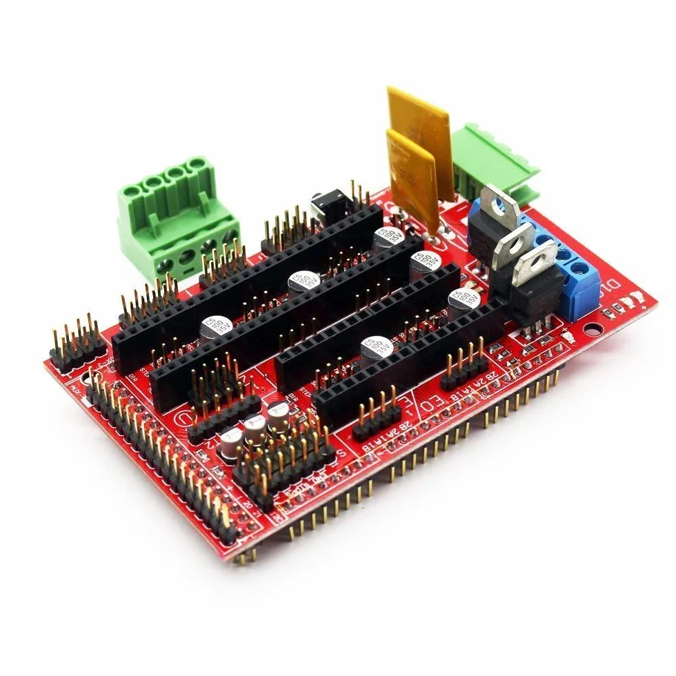 Controller stampante 3D RAMPE 1.4 Mega Shield per Arduino Reprap Prusa Mendel