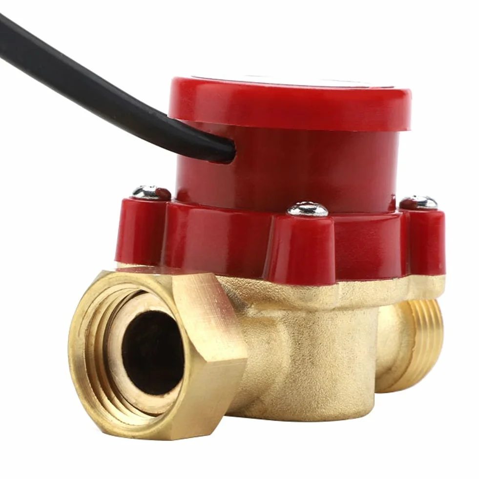 Flussostato per Acqua G1/2" Filettato 220V 0,5A Sensore Magnetico di Flusso