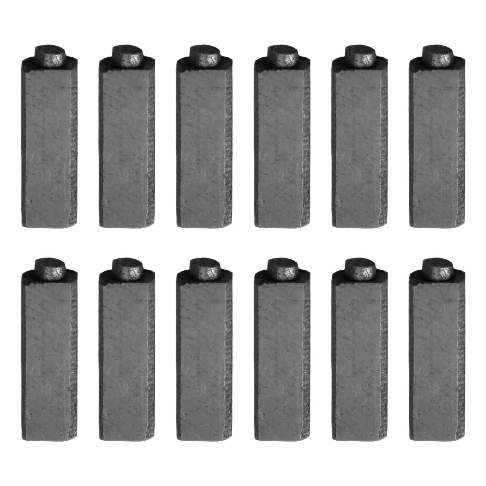 Zestaw szczotek węglowych 4x5x17 mm 12 sztuk do silnika kotwicznego suszarki