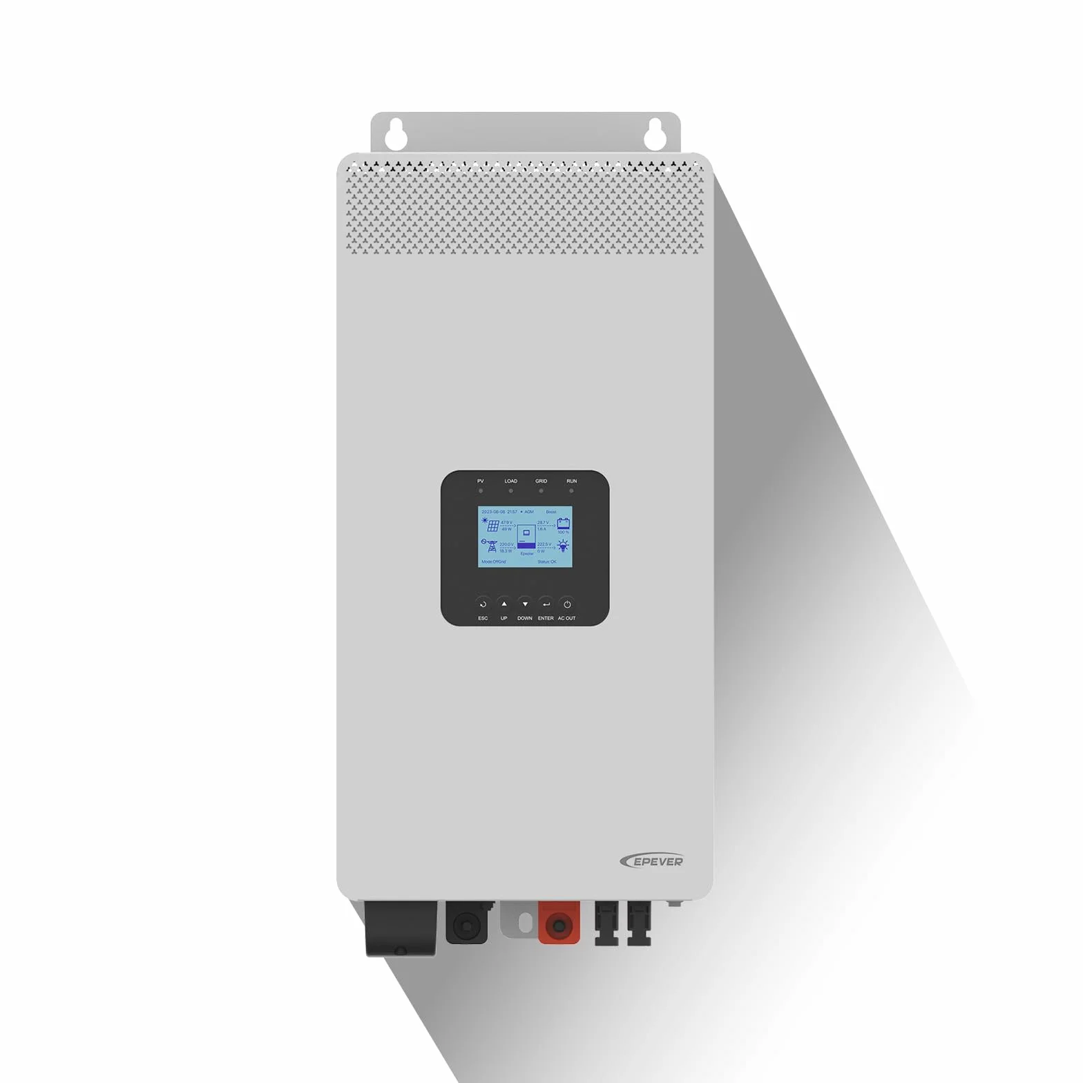 EPEVER® Inverter/Caricatore Ibrido_5500W/48VDC/100A, ideale per camper, attrezzature da campeggio, applicazioni marine e sistemi di alimentazione di emergenza.