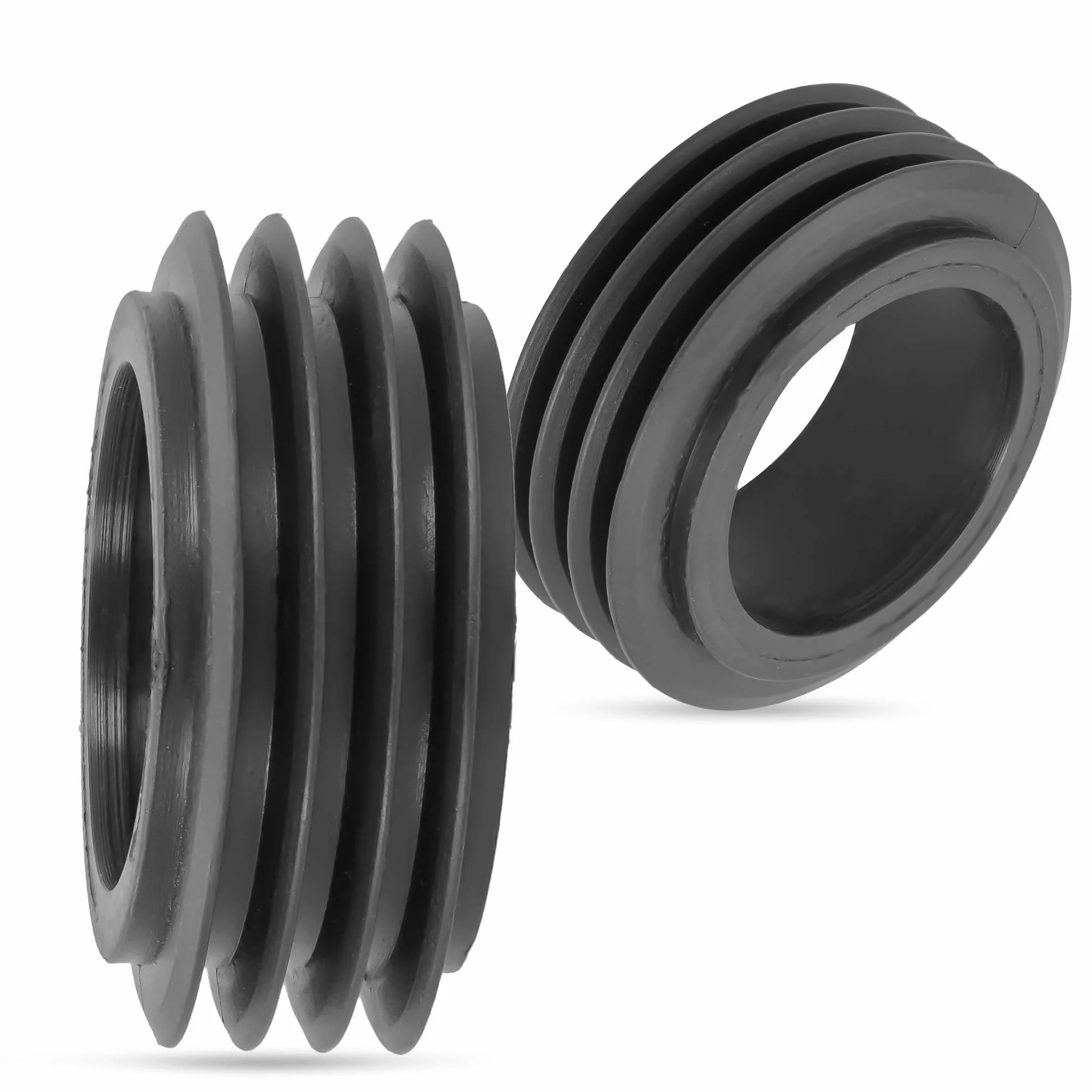 Riduttore in Gomma a Filo Interno 40 x 50 mm - Guarnizione di Collegamento per WC e Tubi di Scarico