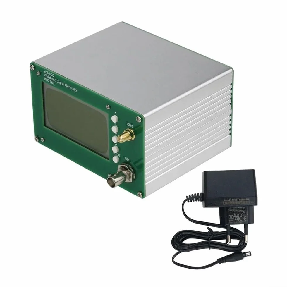 WB-SG2 Generatore di segnale a banda larga con tecnologia LCD DDS da 3,2 pollici OCXO Riferimento AM per FM PM Modulazione BNC per SMA Interfaccia per laboratorio ricerca sviluppo e test di