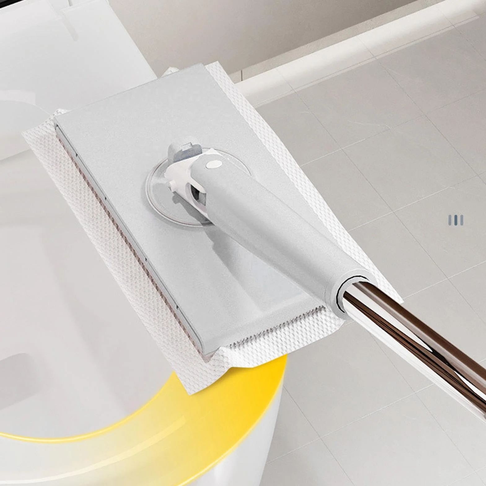 Mop per pavimenti in legno duro, pulizia automatico panno, asciutto bagnato, antipolvere cucina bagno