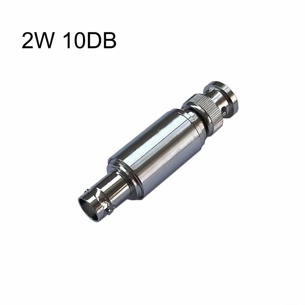 Attenuatore fisso RF 10DB 2W BNC-JK maschio a femmina attenuatore coassiale DC Block